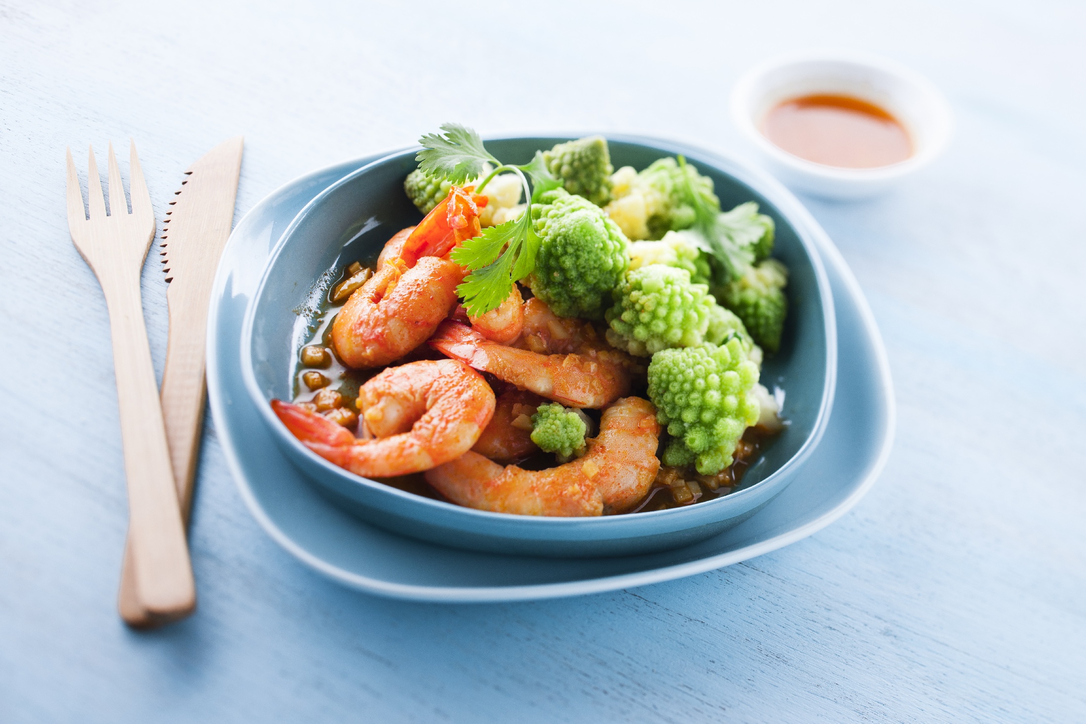 Sauté di gamberi tandoori