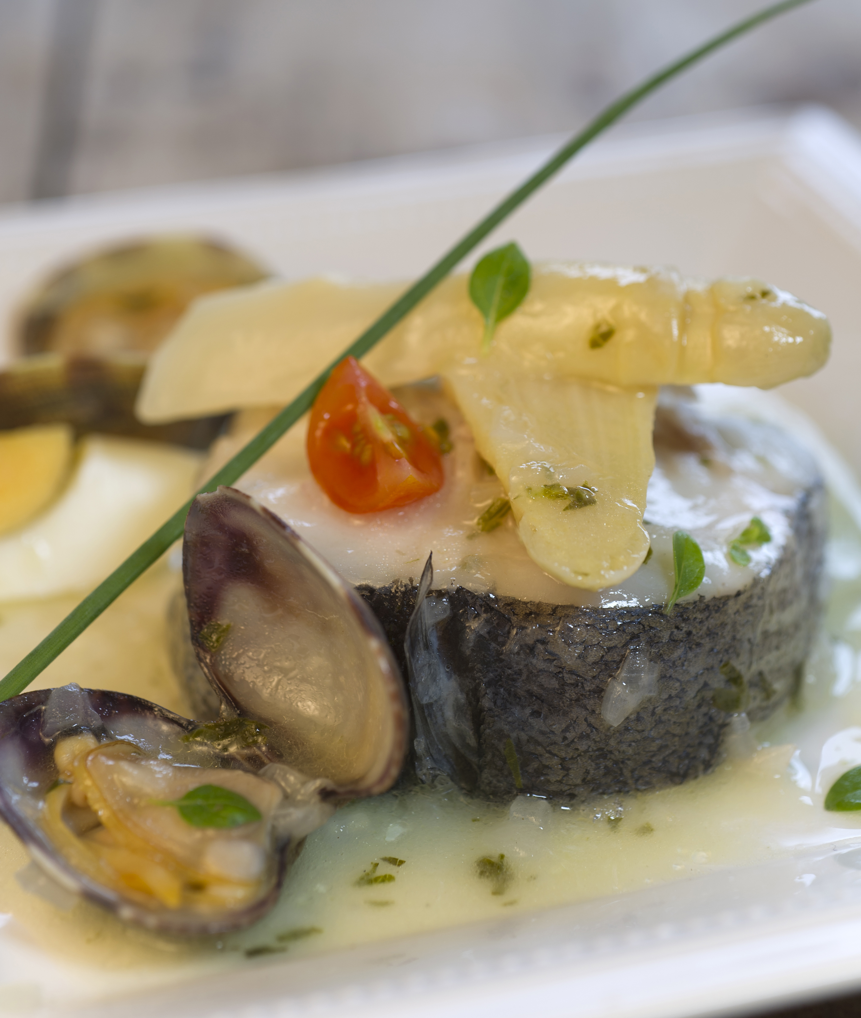 Merluza en salsa verde