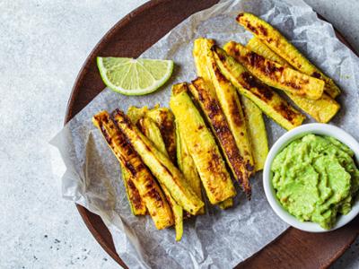 Patatas fritas de calabacín