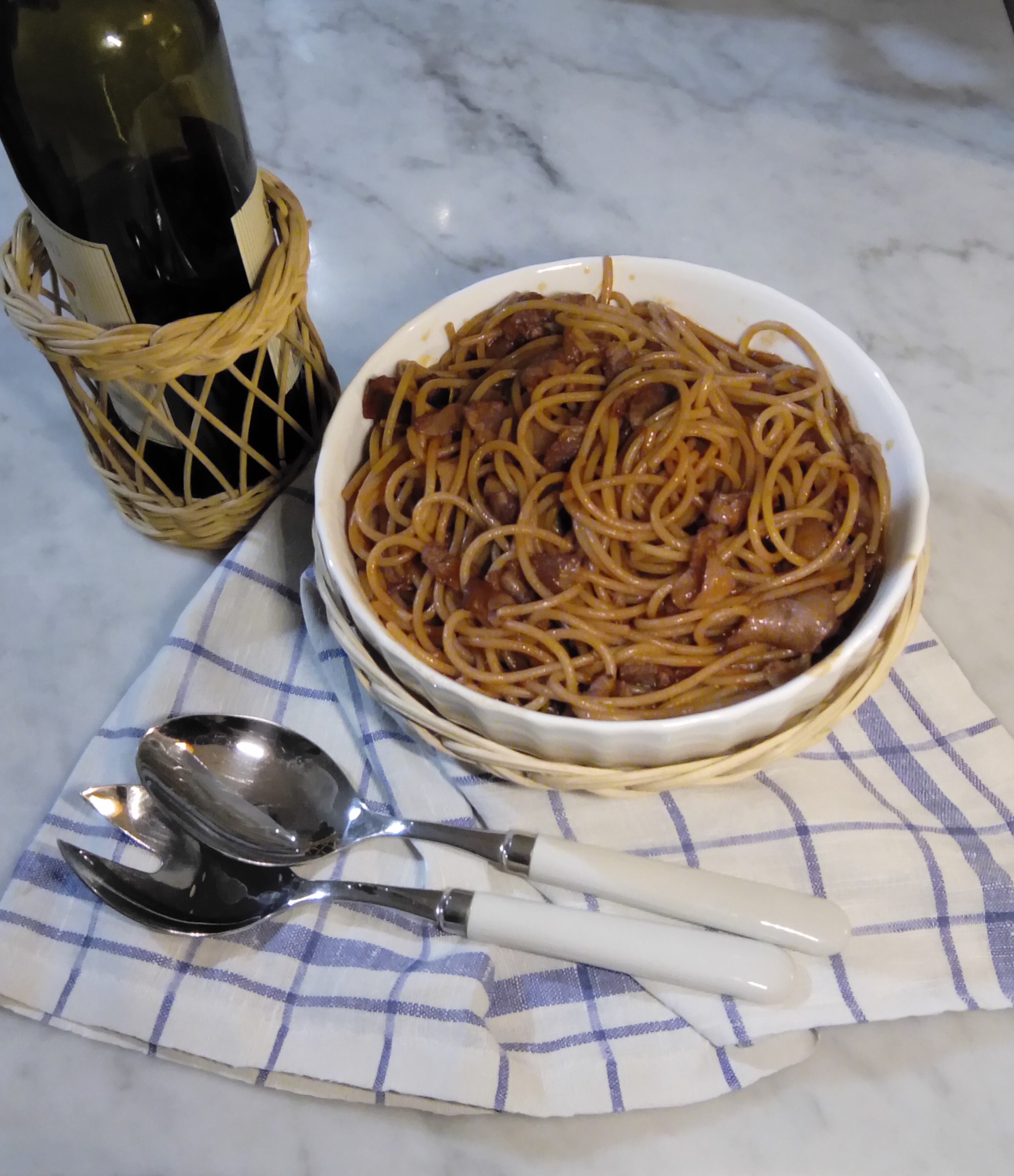 Spaghetti all'ubriacona