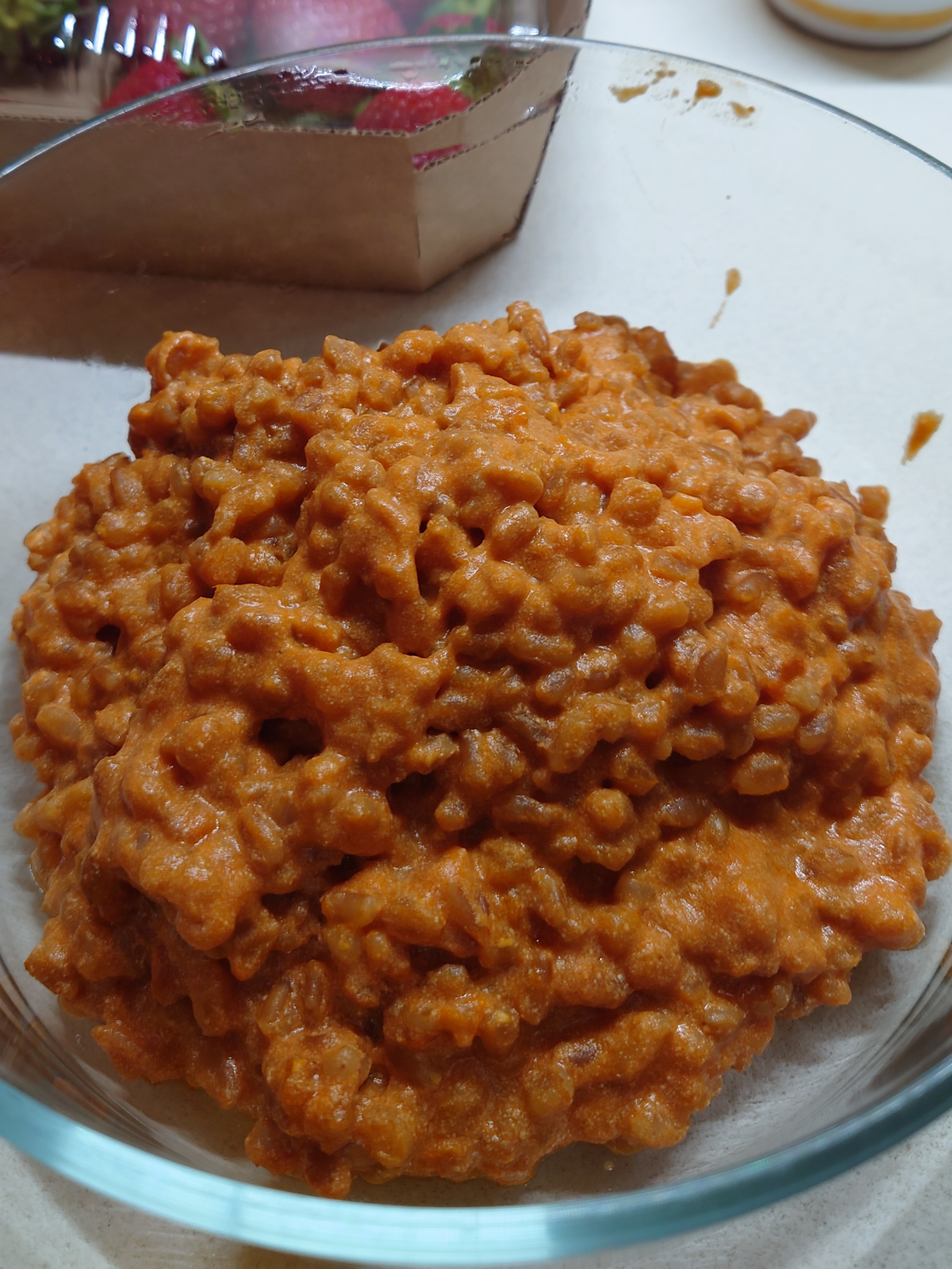Farro al pomodoro e ricotta