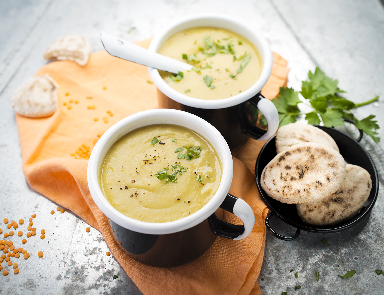 Zuppa di lenticchie rosse