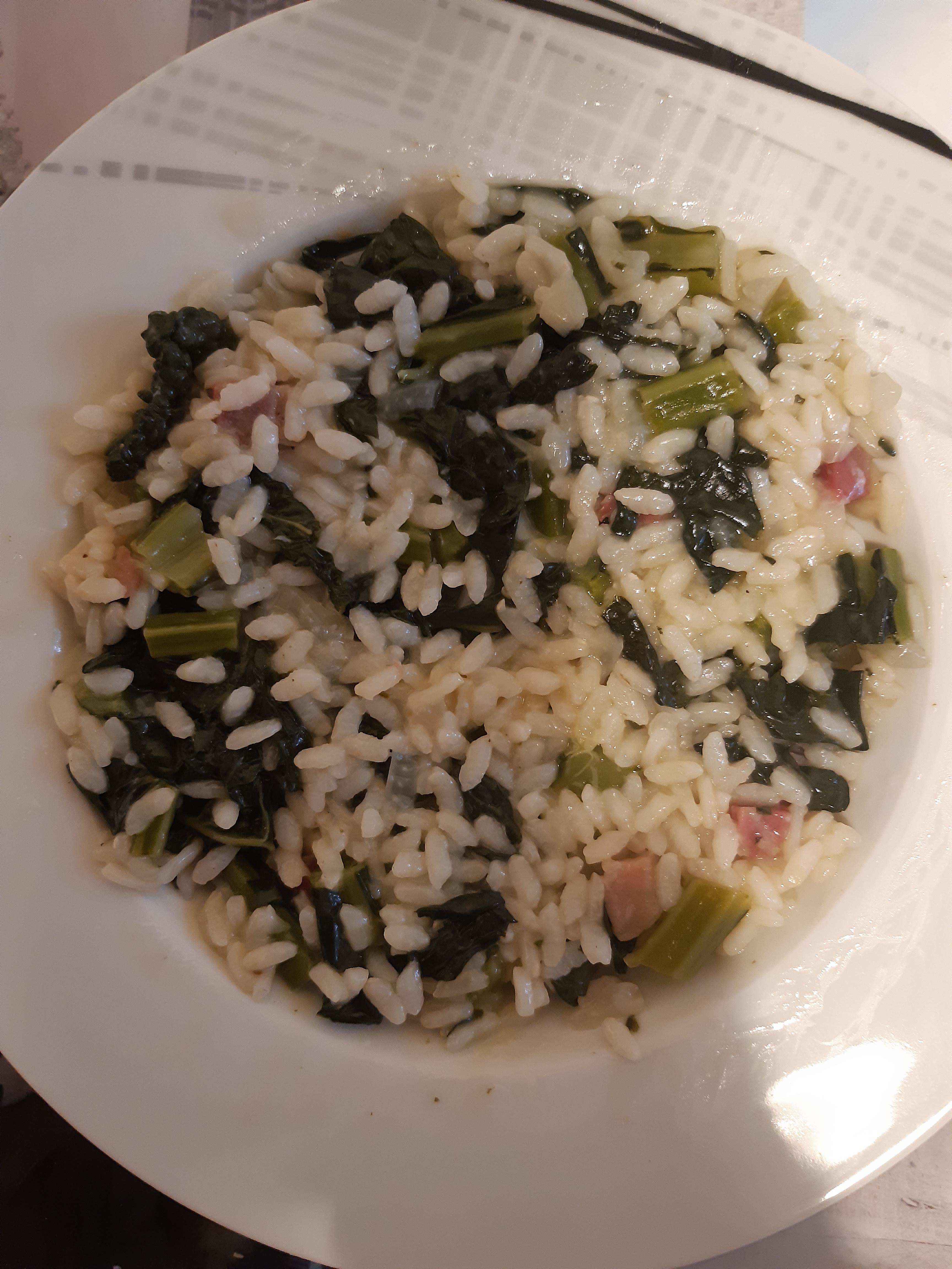 Risotto al cavolo nero