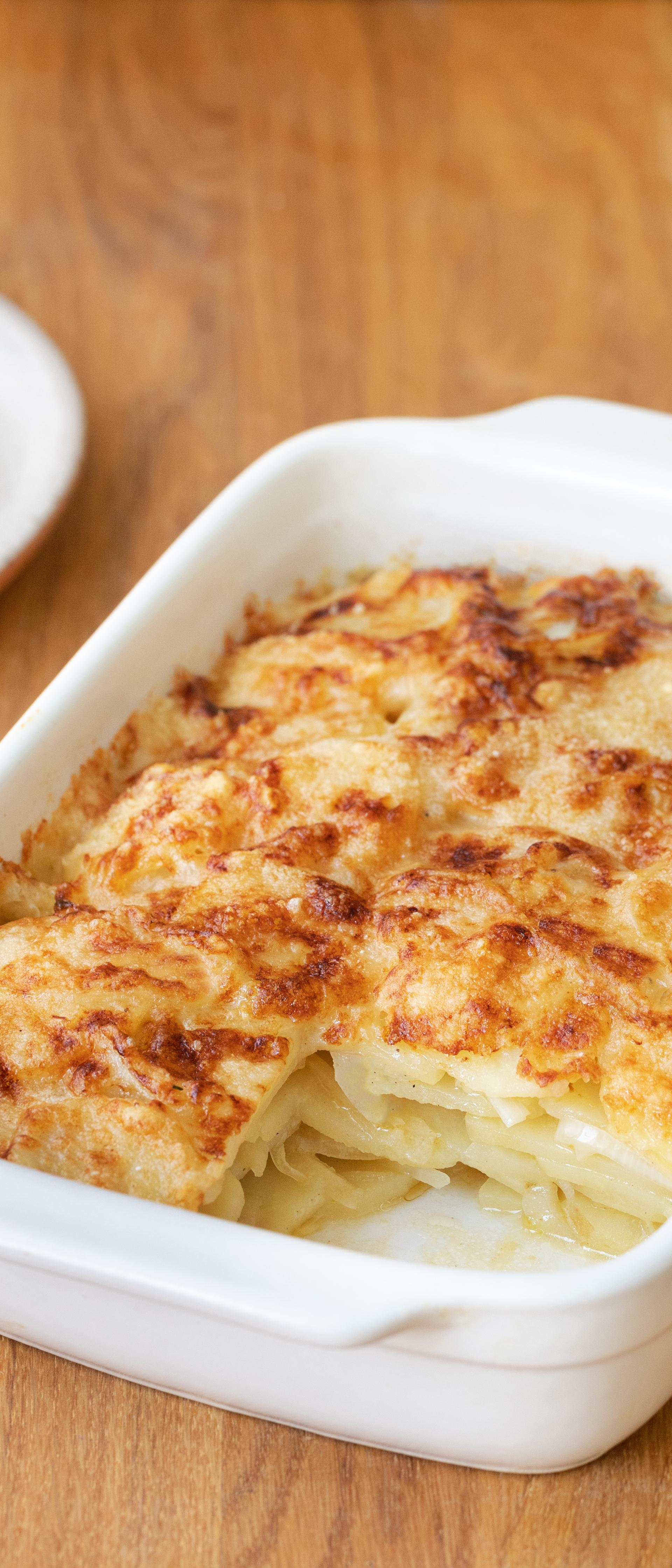 Kartoffelgratin - Rezepte EASY FRY GRILL &amp; STEAM 3 in 1 | Tefal