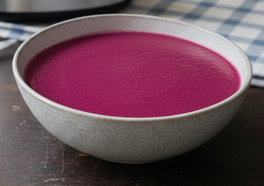 Vellutata di cavolo rosso