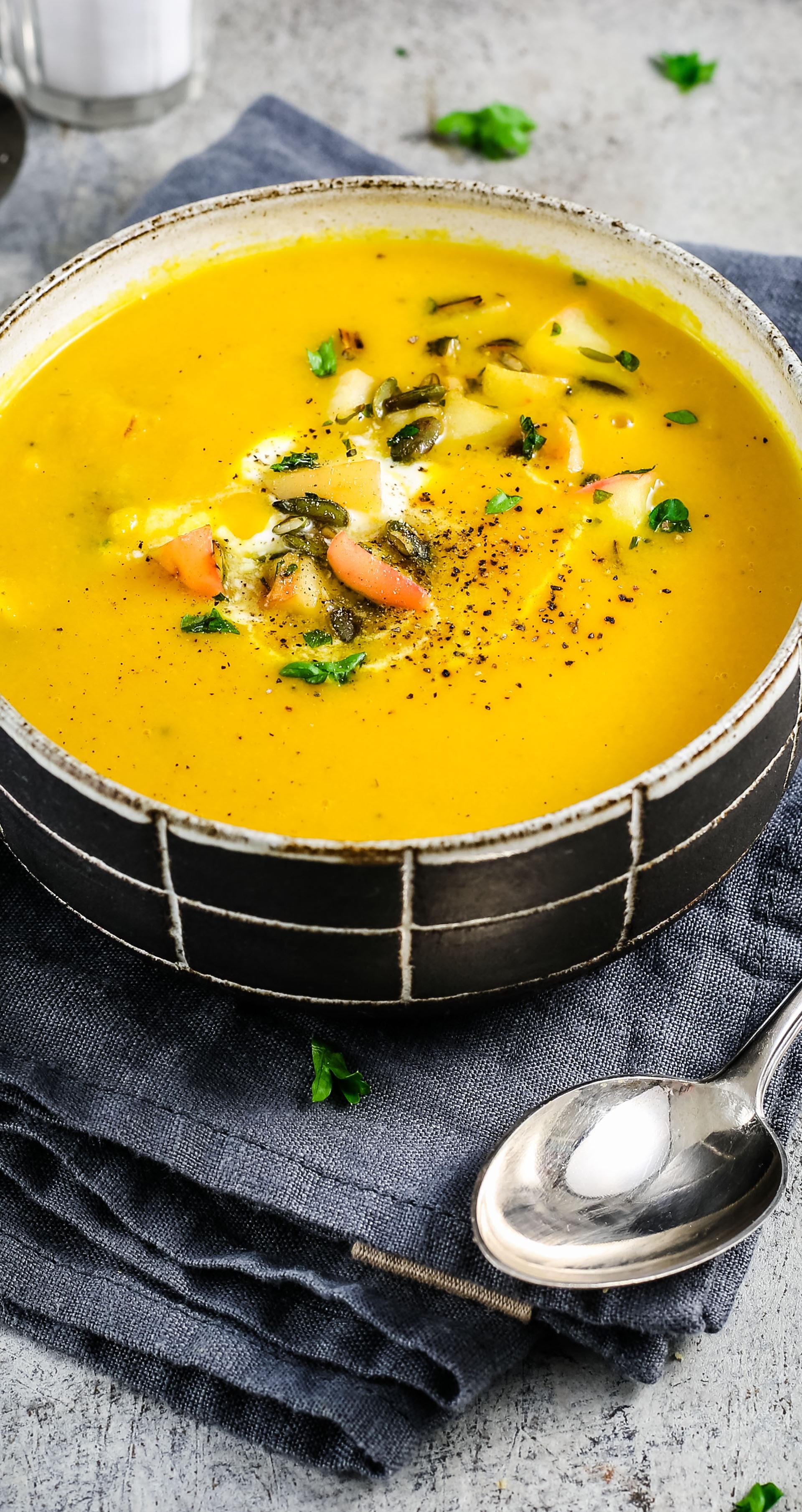 Apfel-Sellerie-Cremesuppe - Rezepte Prep &amp; Cook | Krups