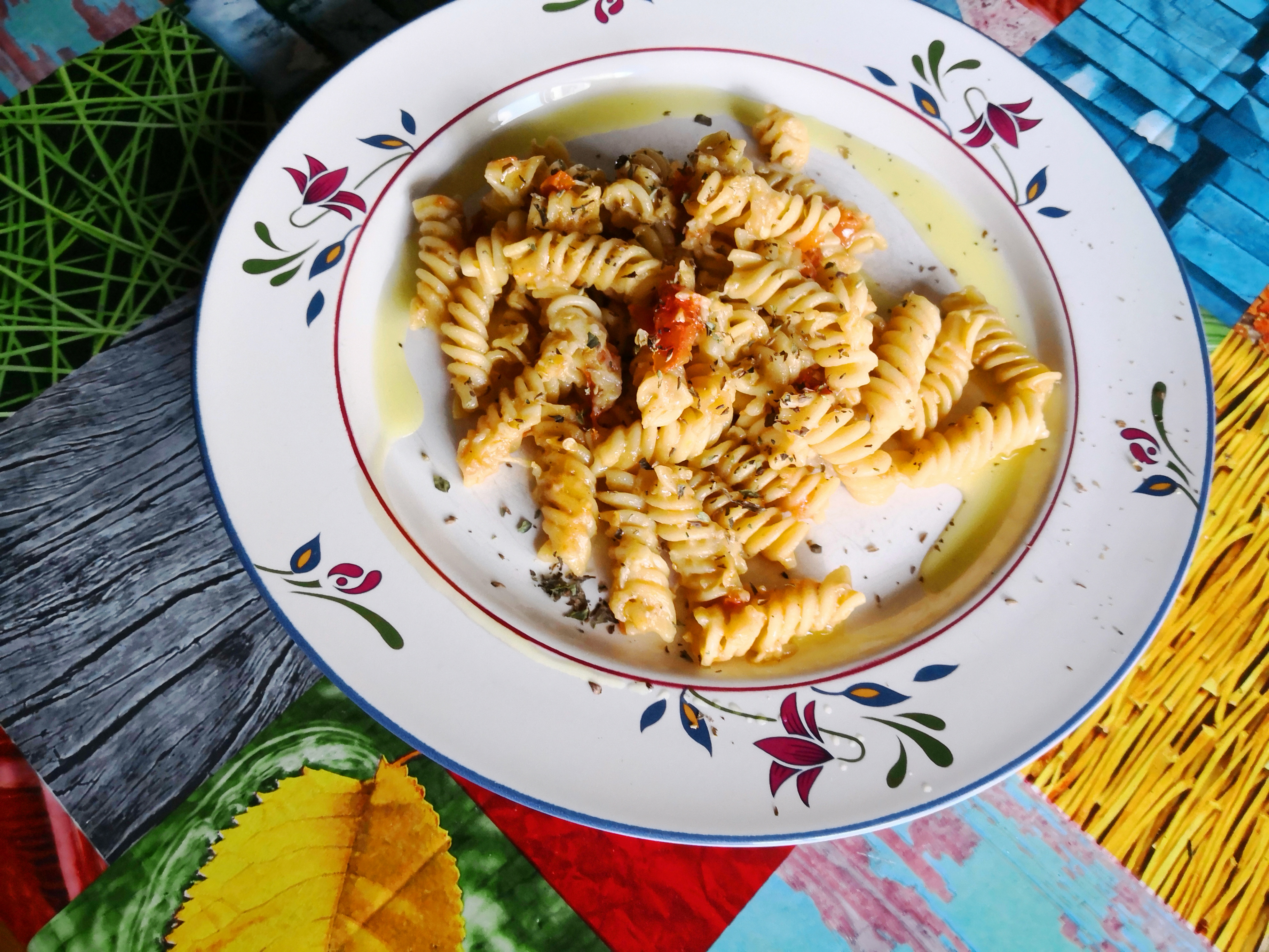 Fusilli melanzane e pomodoro