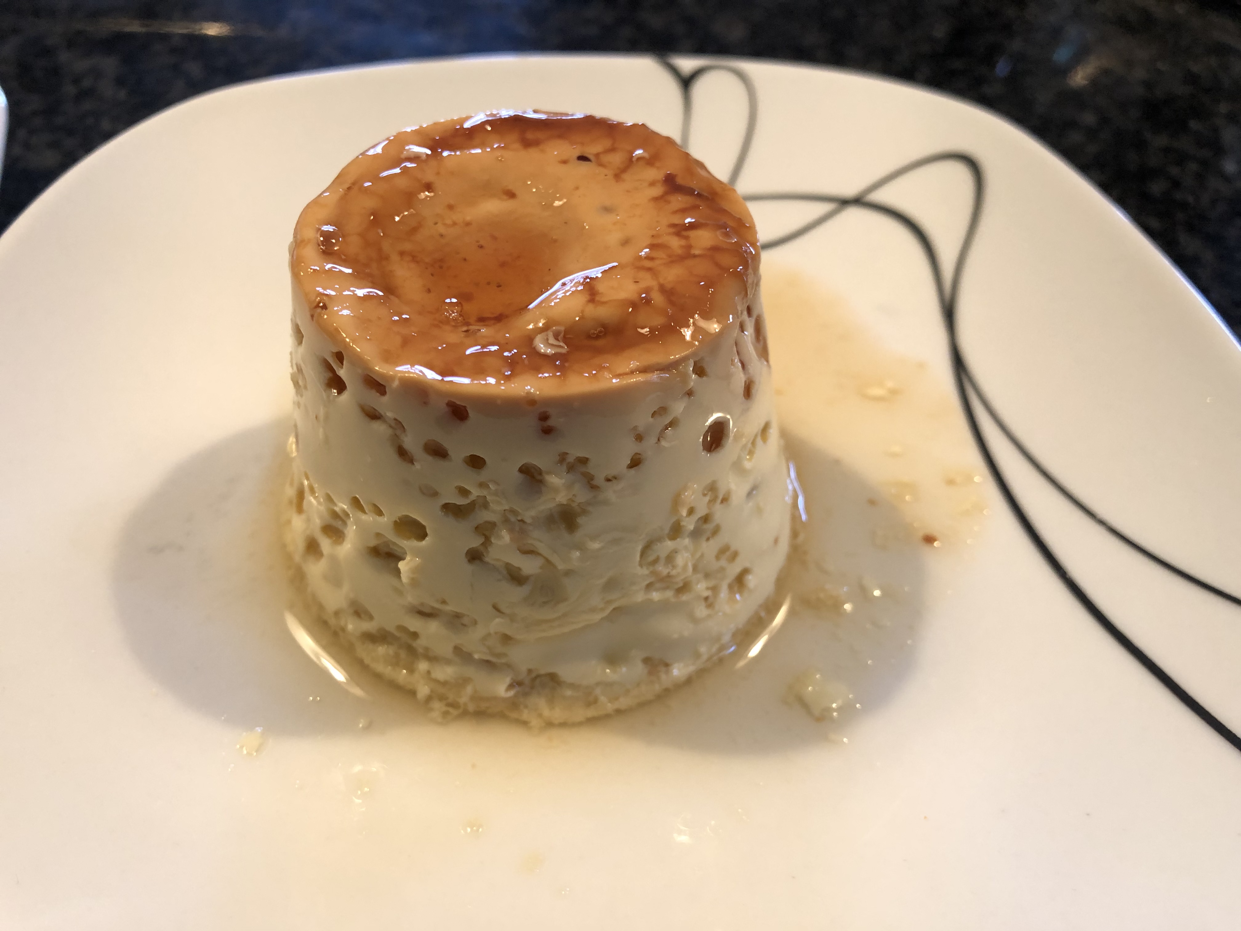 Flan de huevo (receta de mi padre)
