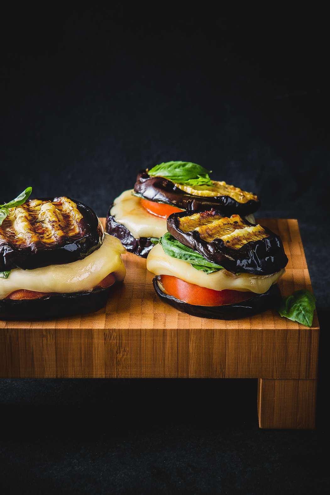 Hamburguesa de berenjena