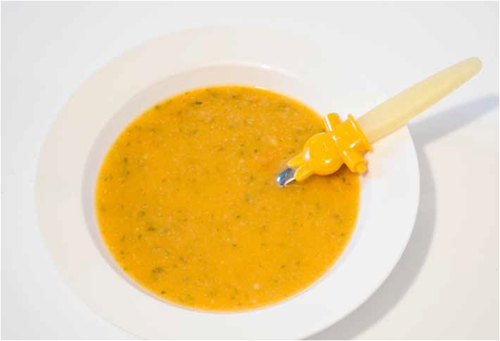 Crema di semolino alla carota