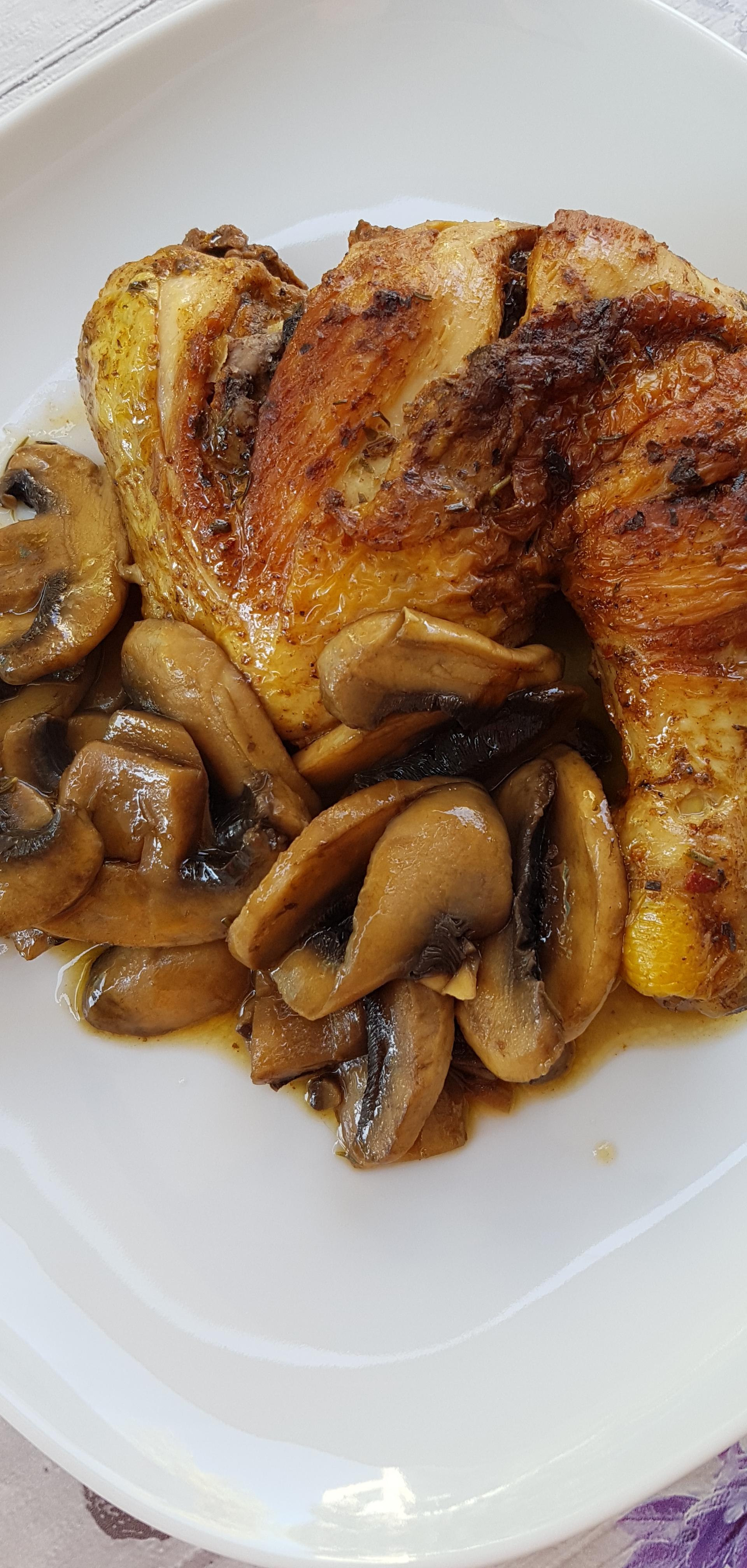 Cuisse de poulet rôti marinée - Recette Cookeo | Moulinex