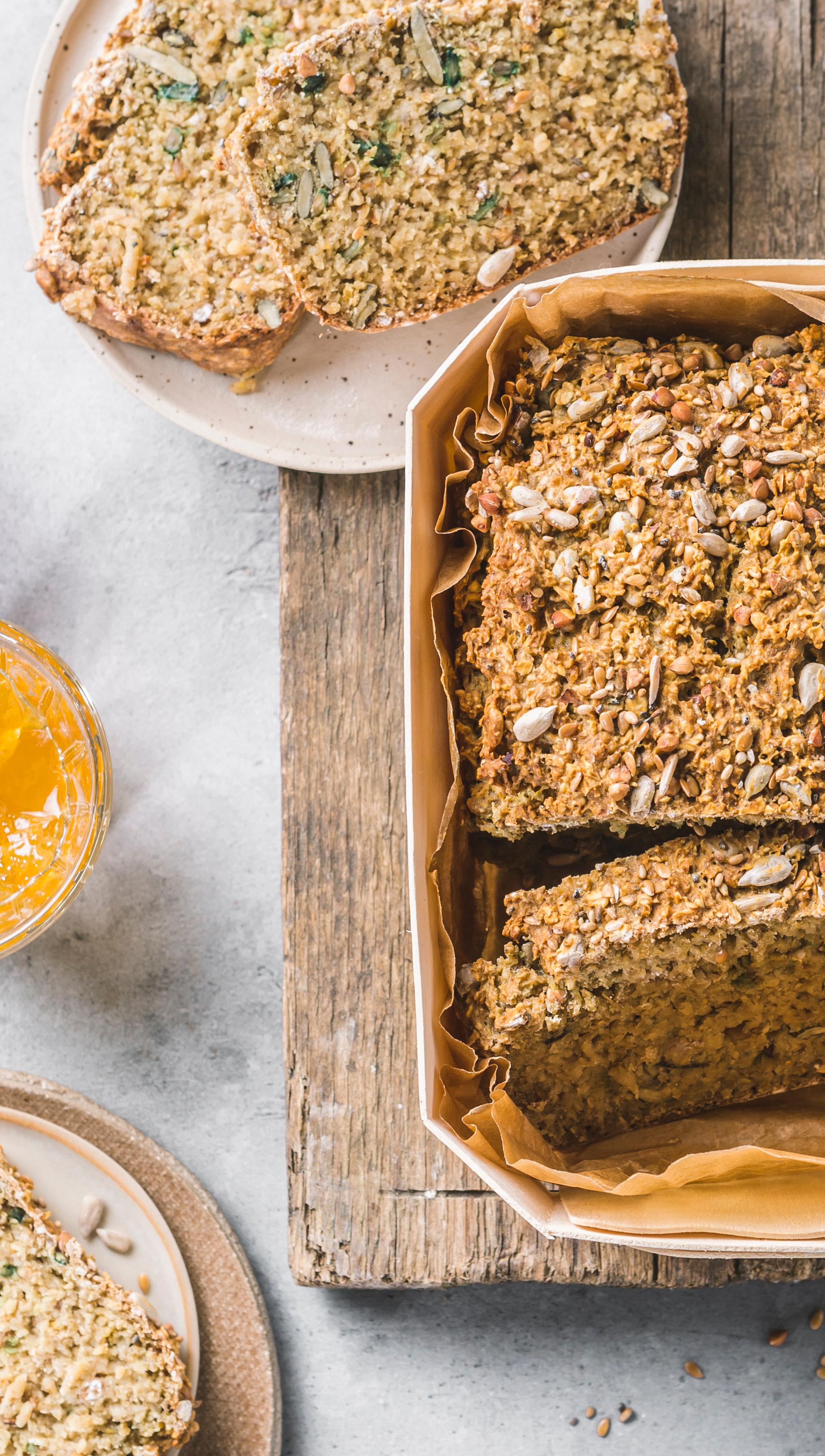 Pan vegano de avena y yogur vegetal - Receta Companion | Moulinex