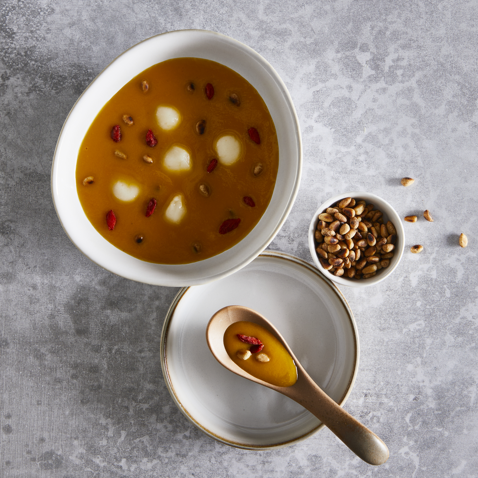Porridge dolce di zucca (Hobak-juk)