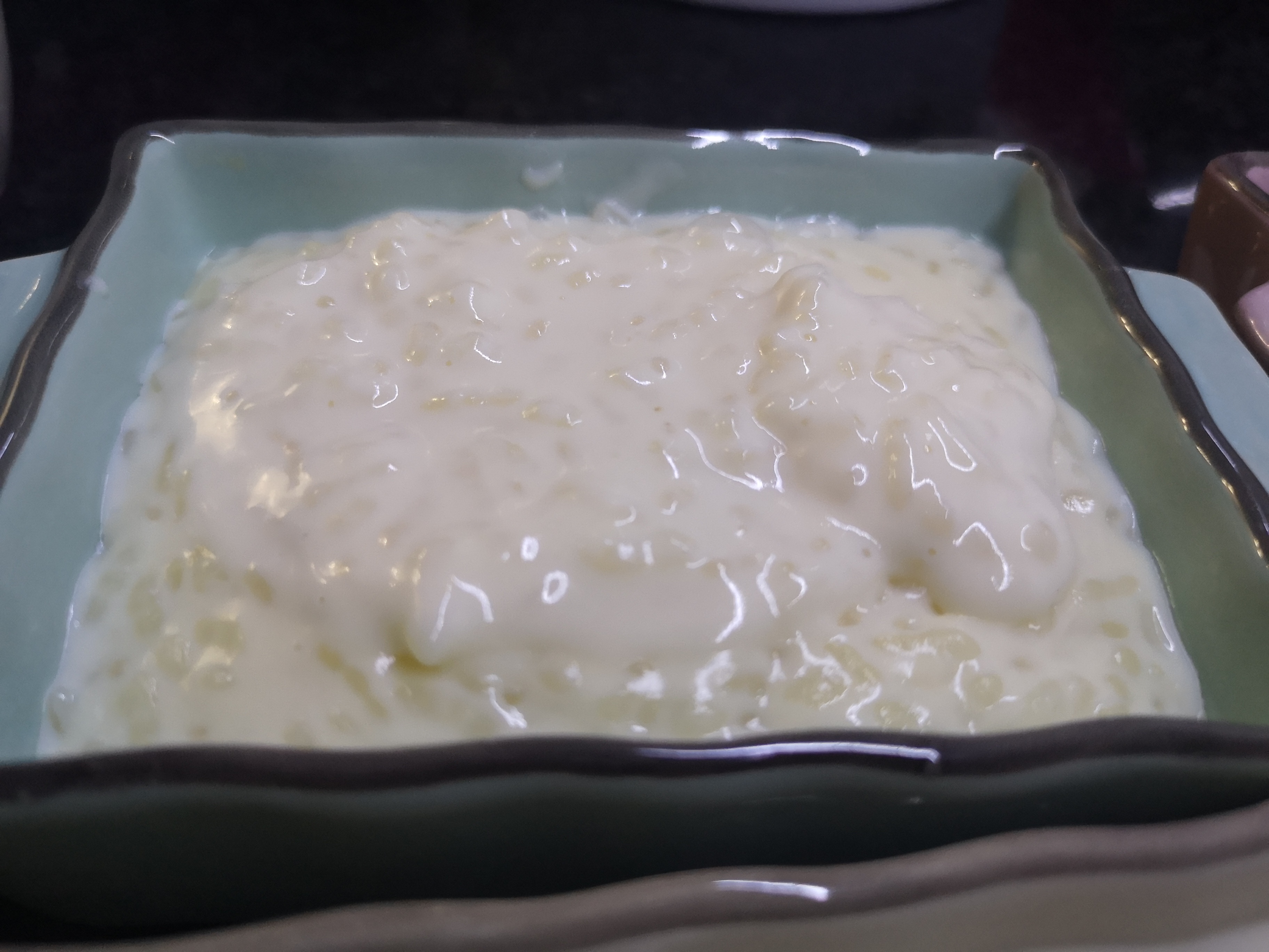 Arroz con leche cremoso