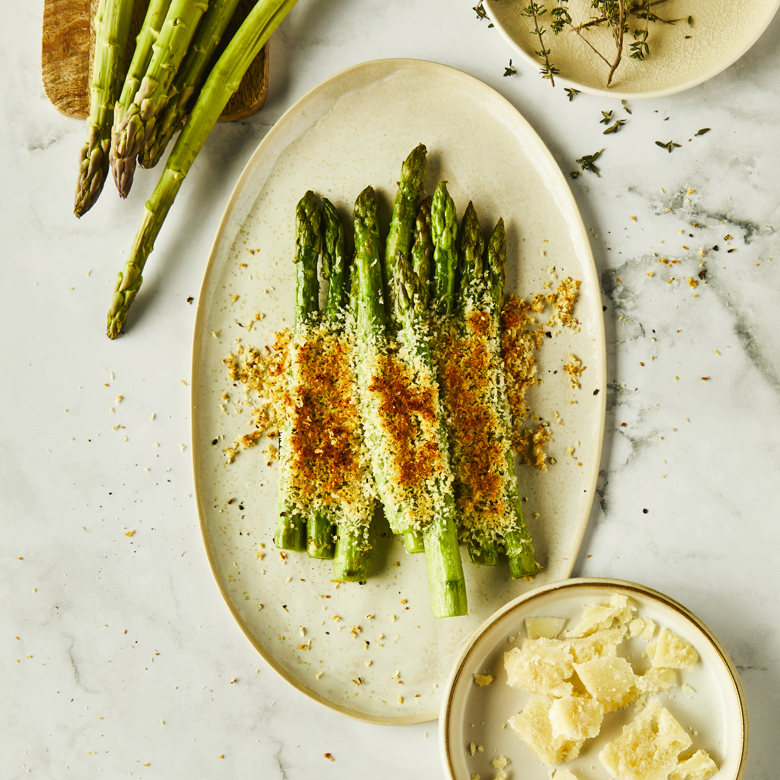 Spargelgratin