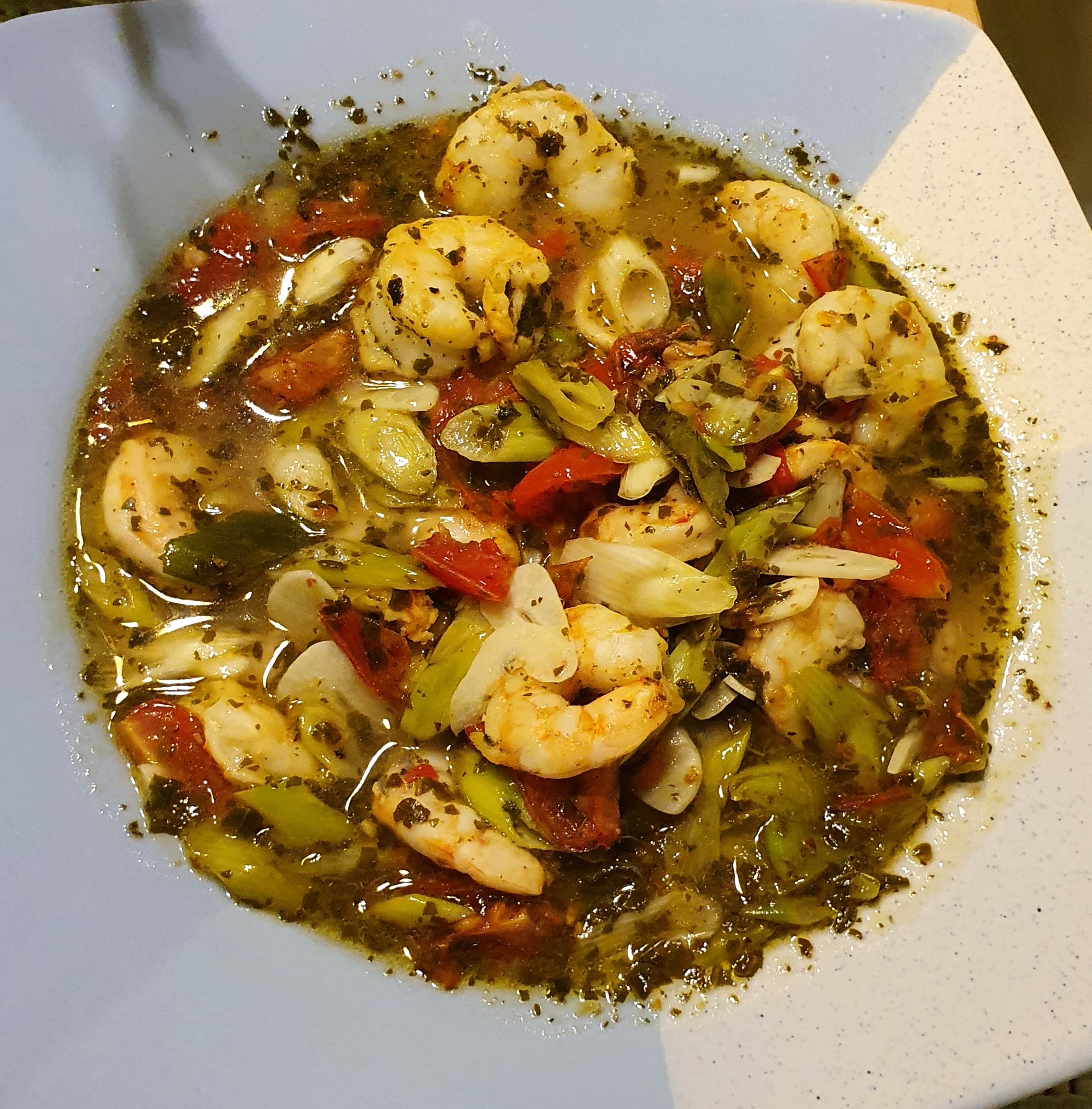 Garnelenpfanne