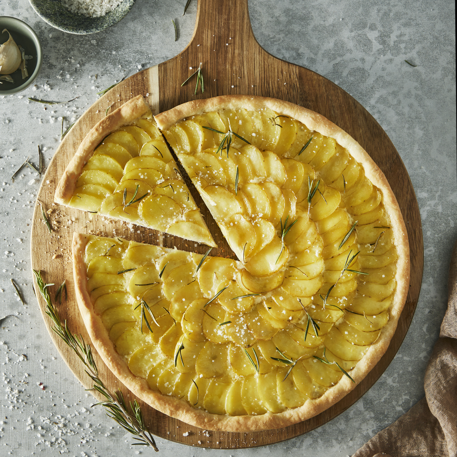 Pizza di patate all’italiana