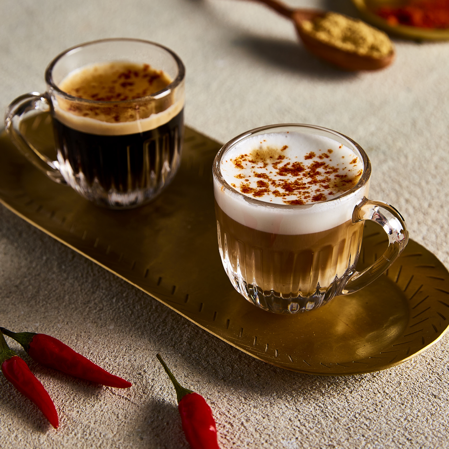 Café macchiato chili