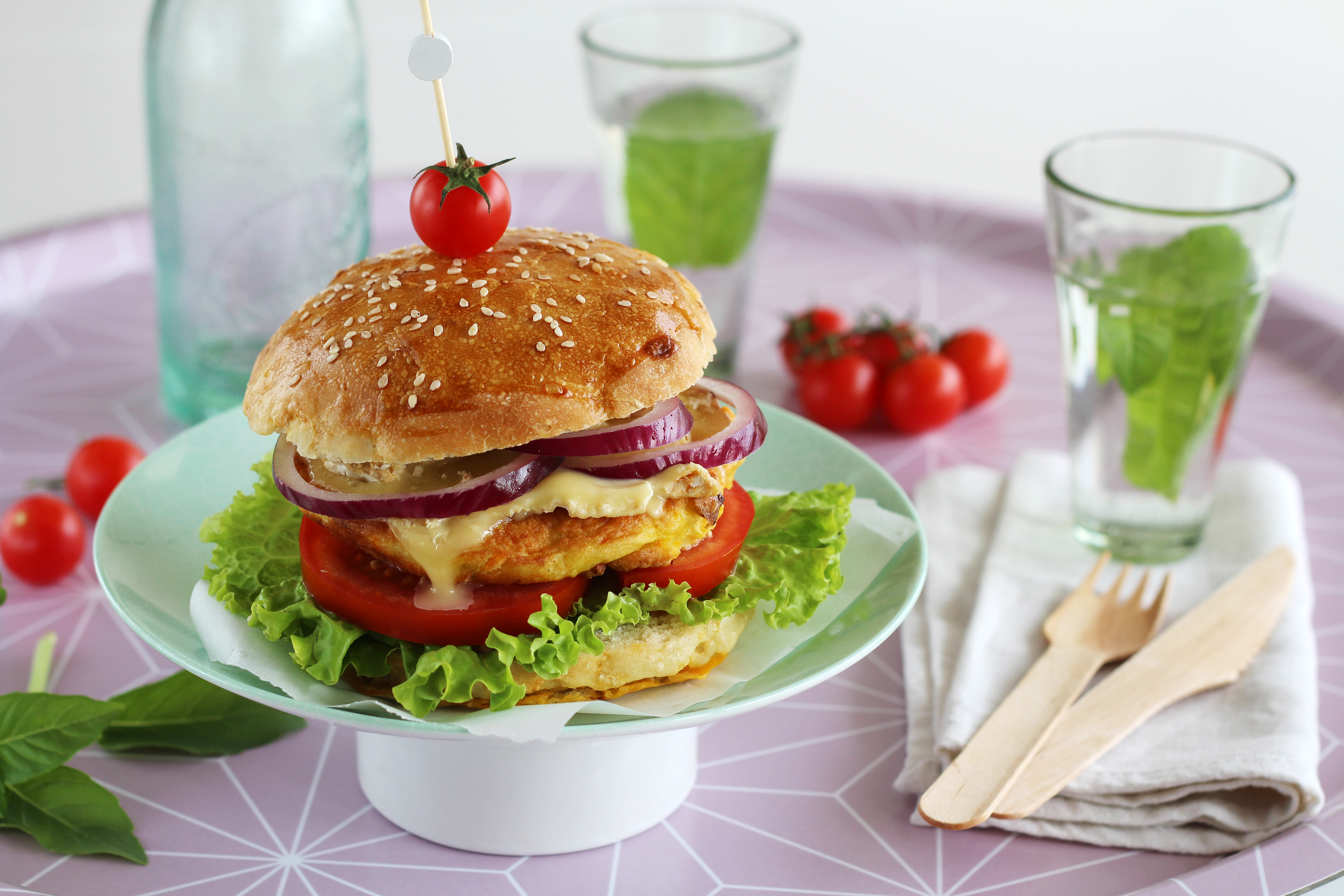 Hambúrguer vegetariano