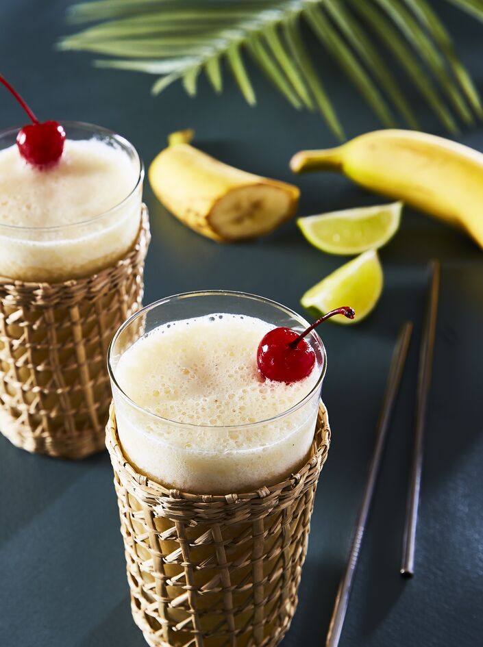 Gefrorener Bananen-Daiquiri-Cocktail