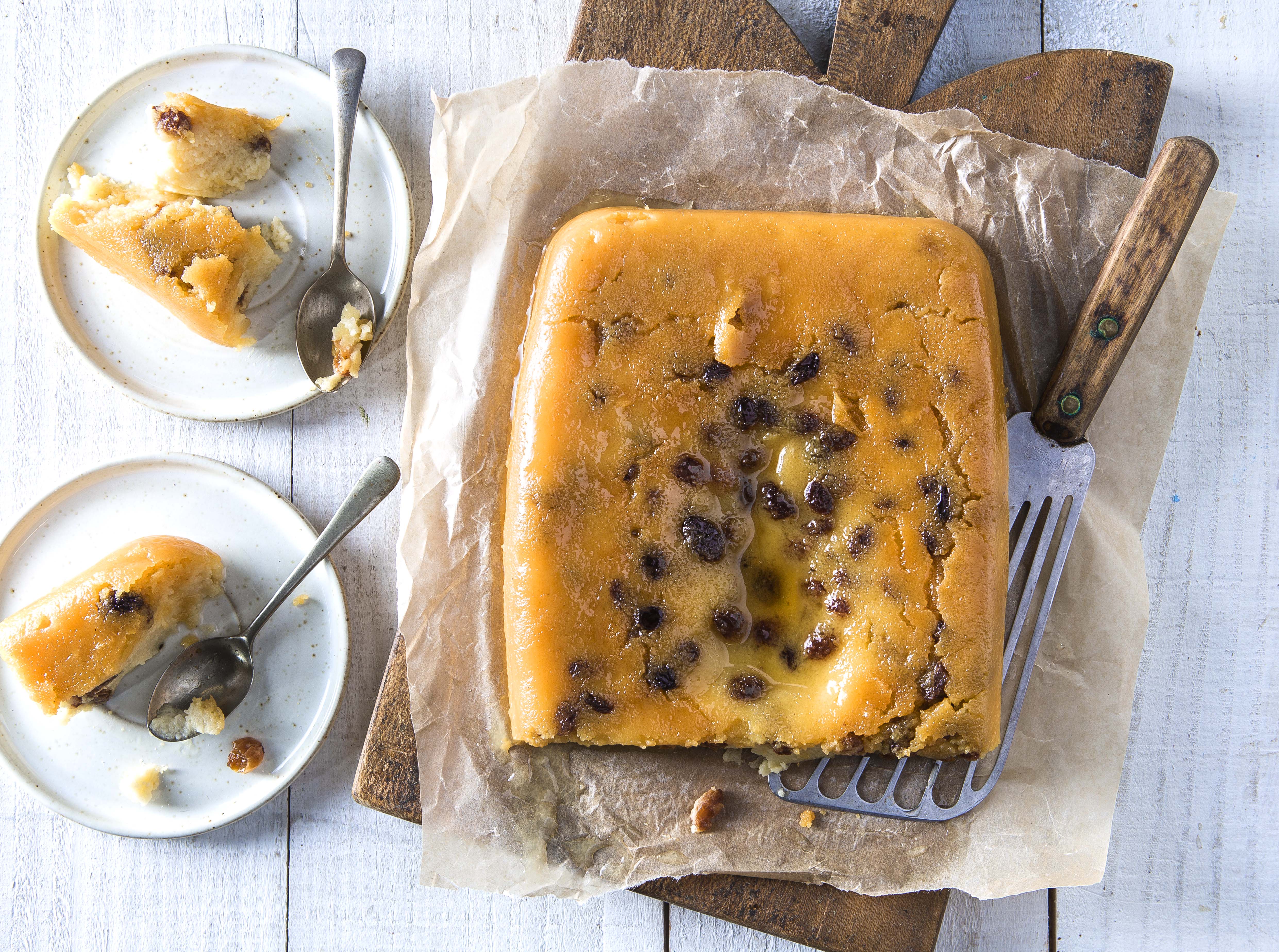 Karamell-Grießkuchen