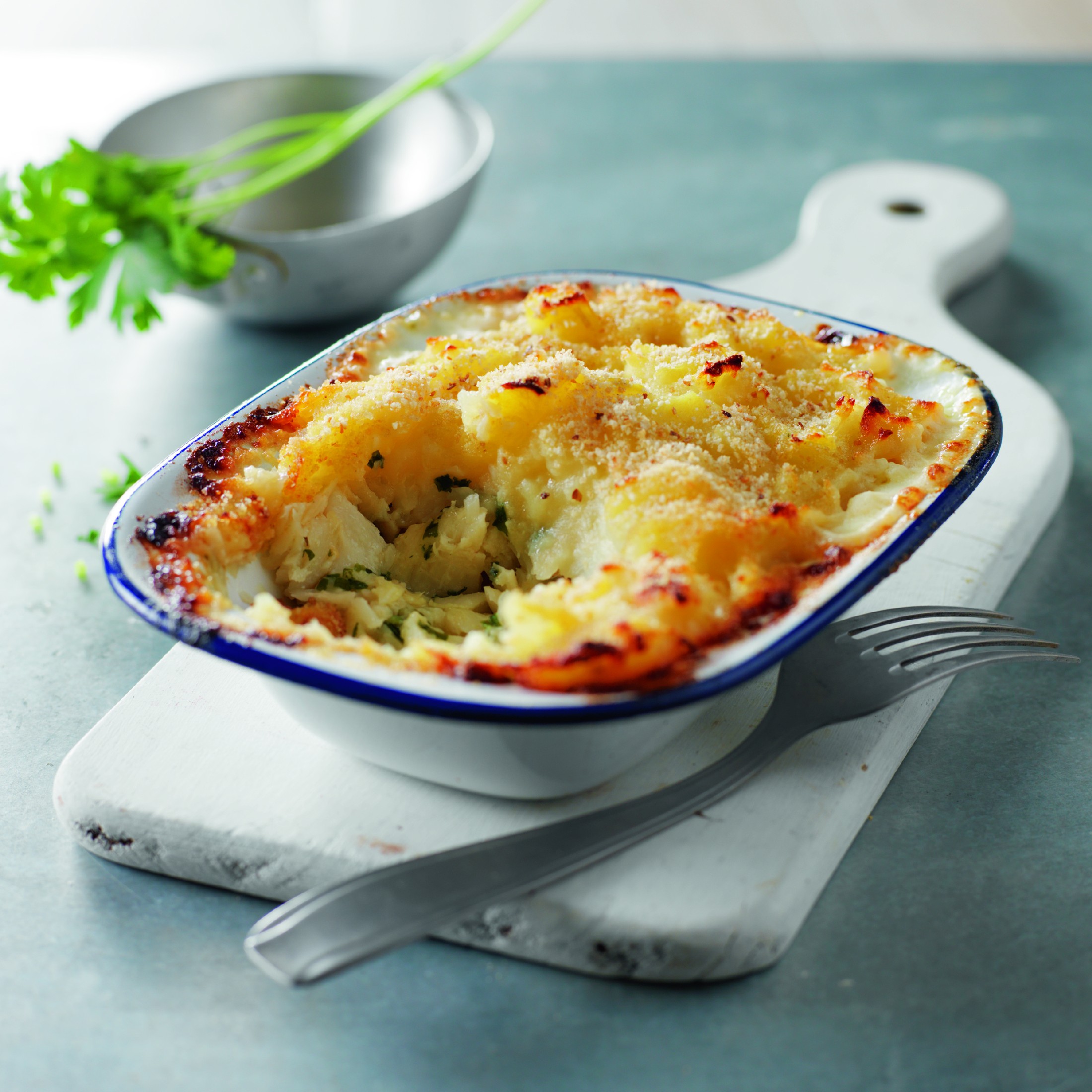 Bacalao gratinado