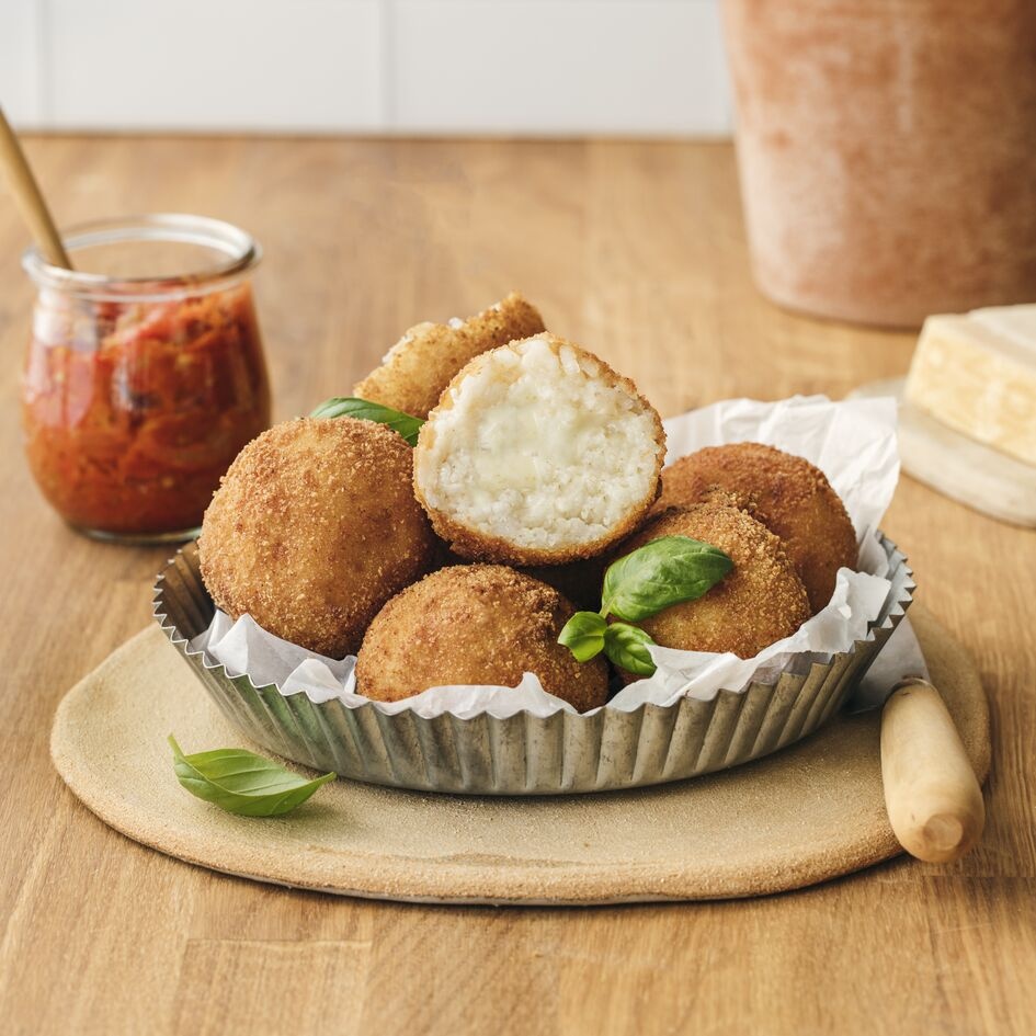Arancini crujientes
