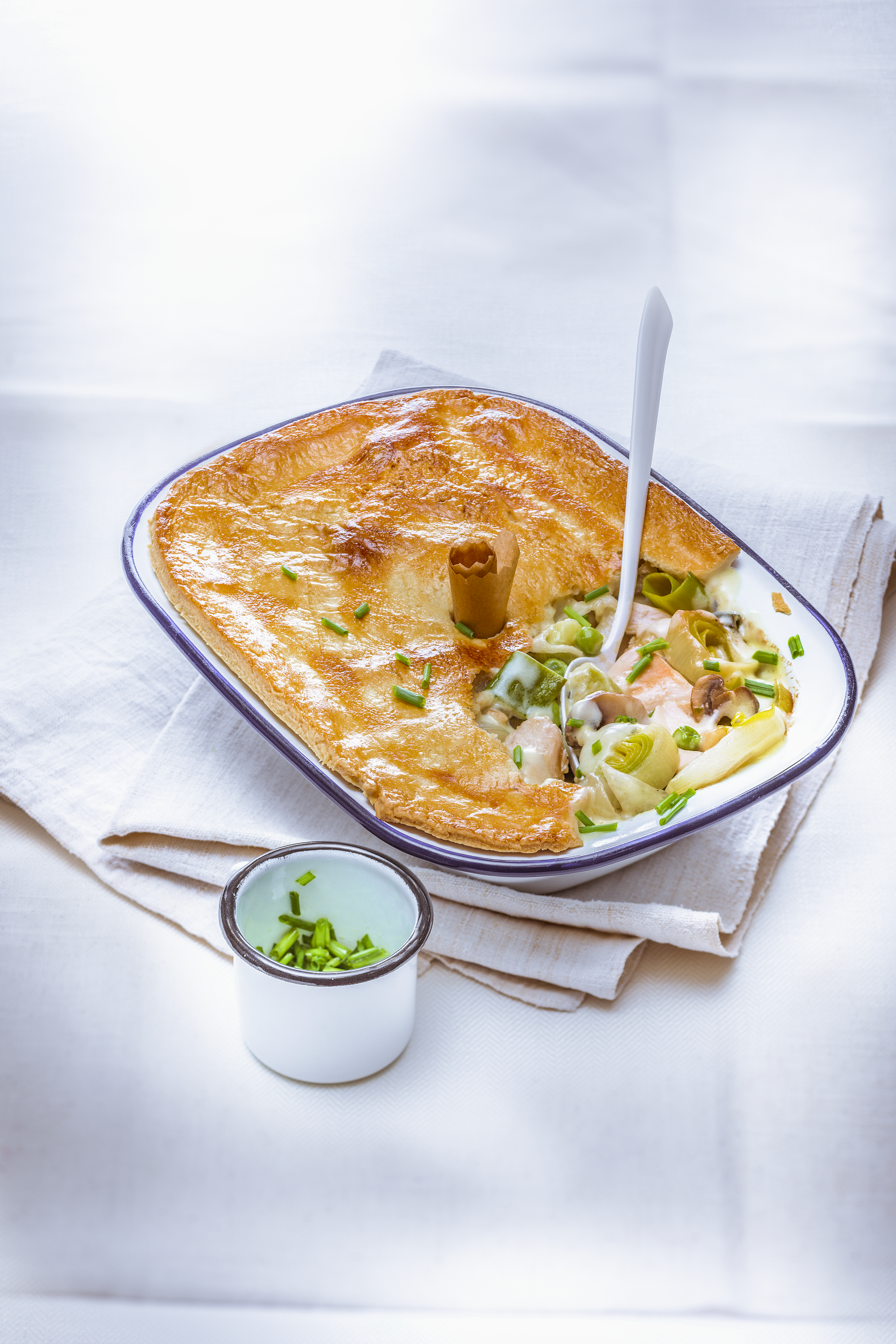 Hähnchenpastete
