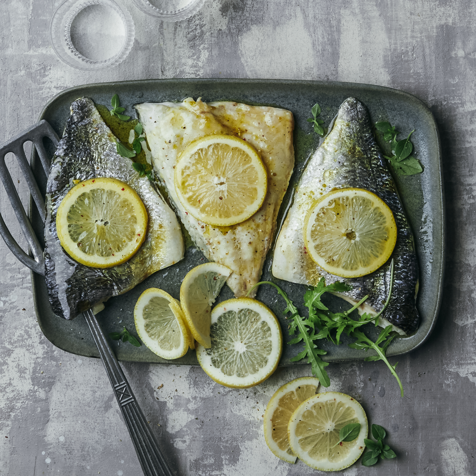 Filetti di orata al forno