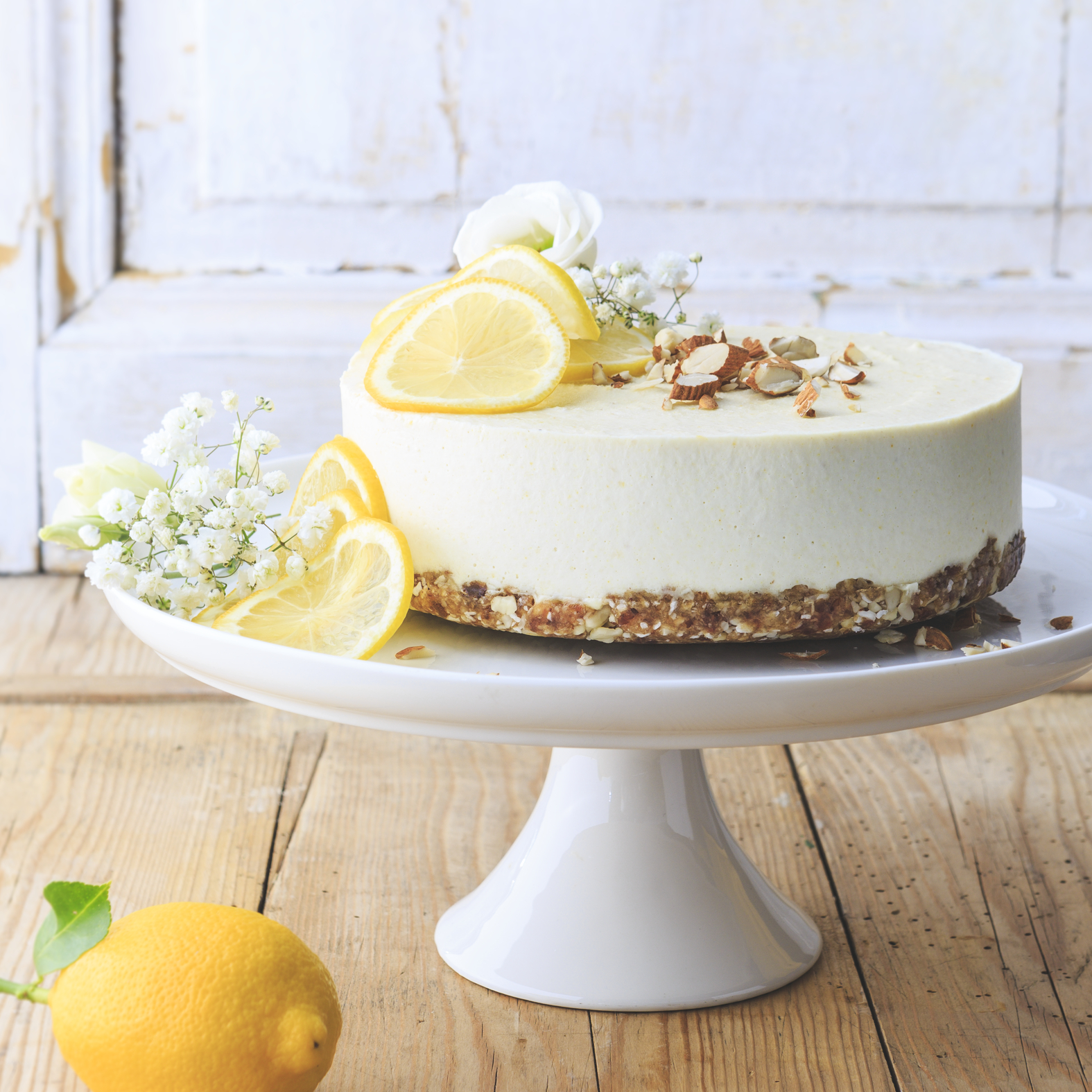 Cheesecake de limón