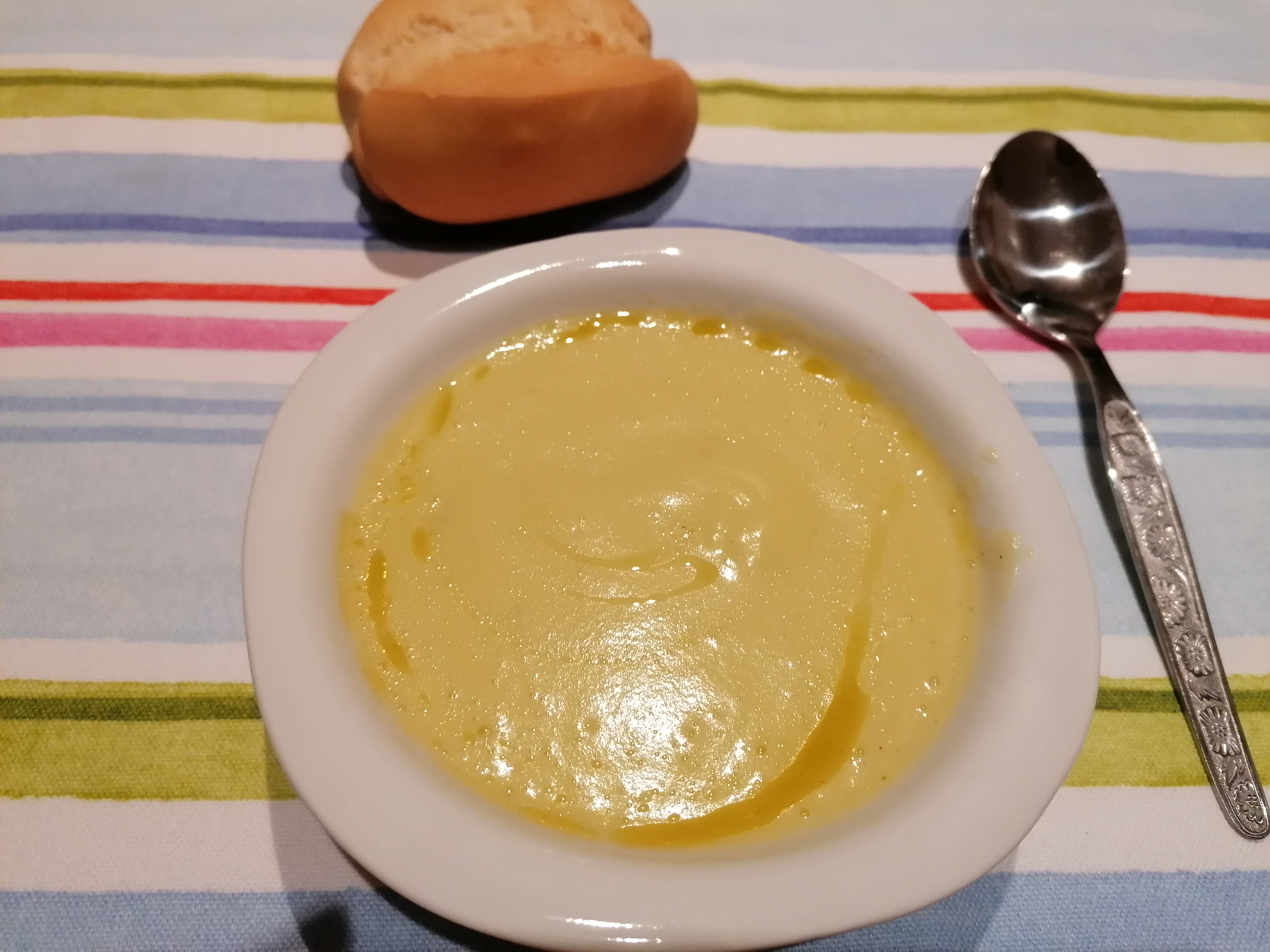Crema de calabacín