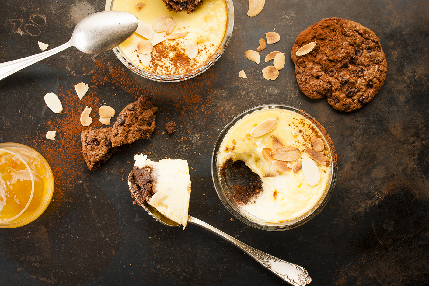 Cheesecake arancia cioccolato