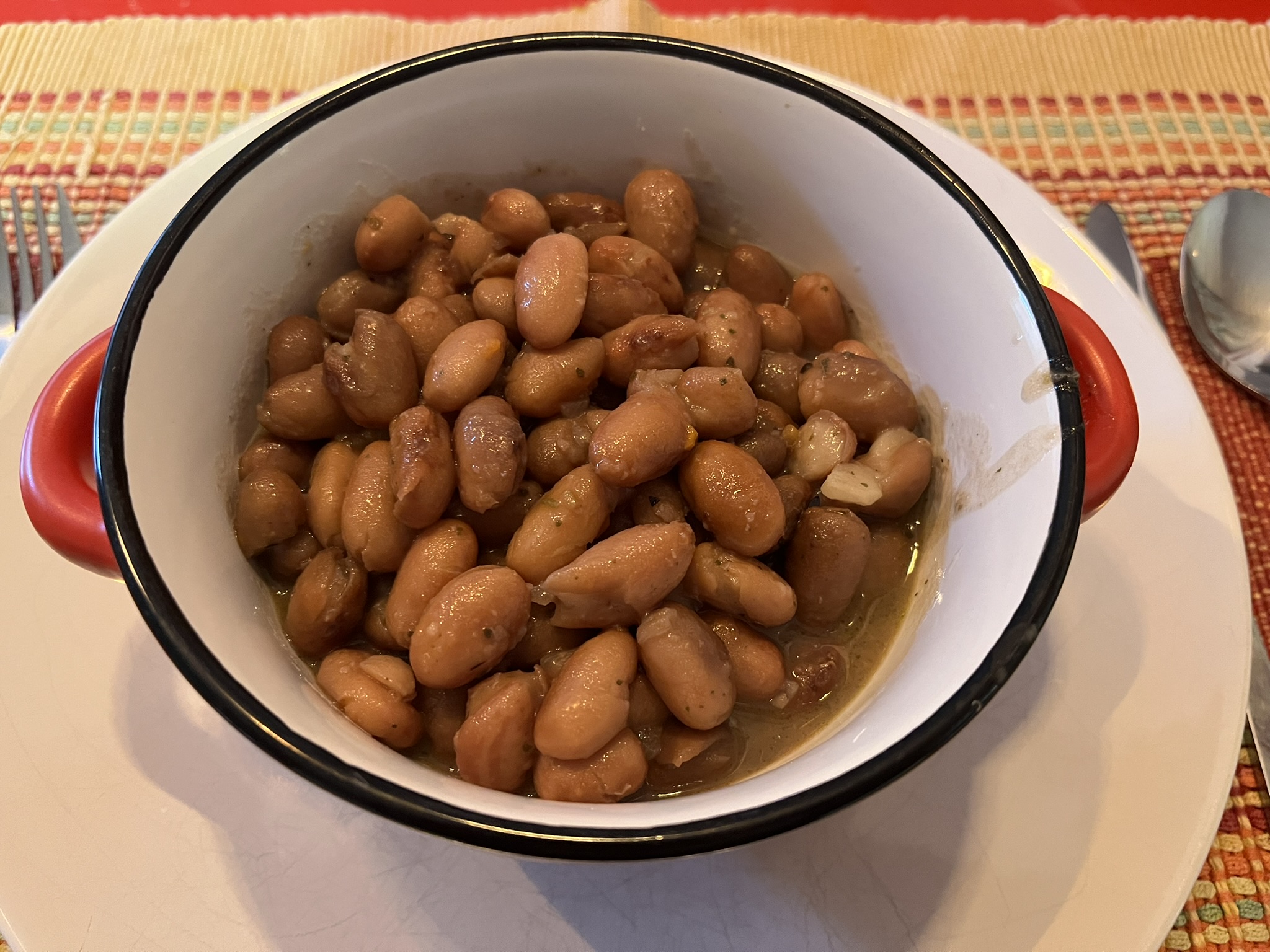 Minestra di fagioli borlotti Lamon