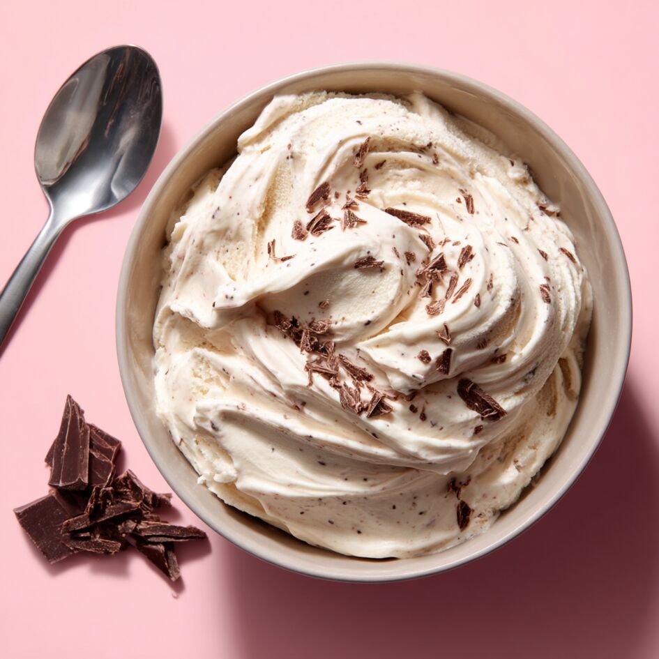 Gelado de Stracciatella