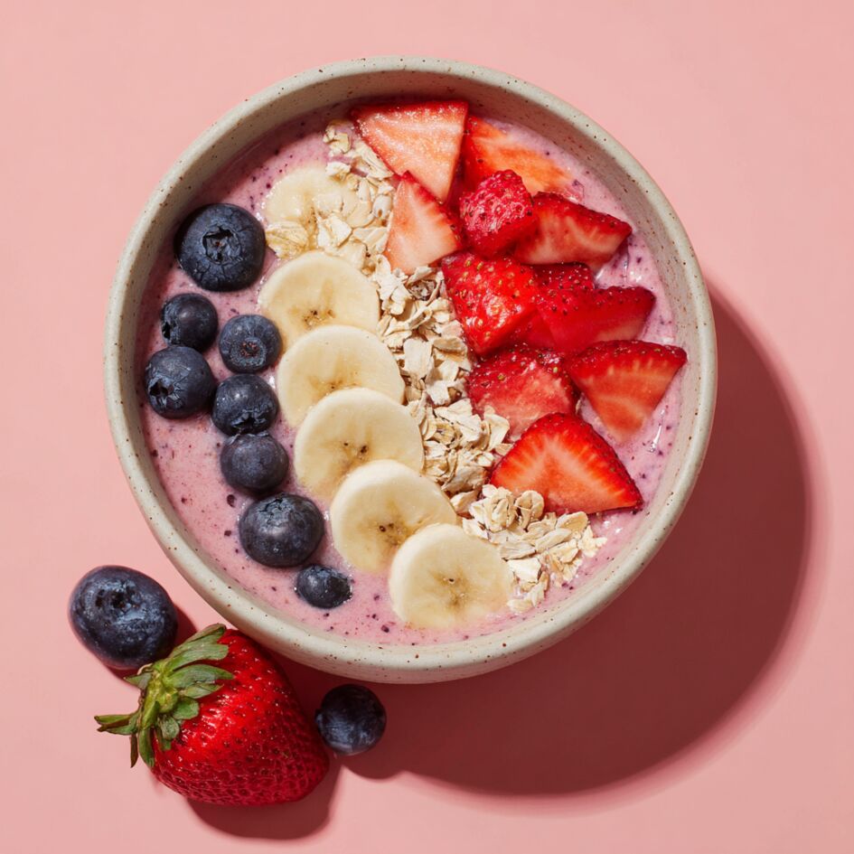 Smoothie bowl ai frutti di bosco