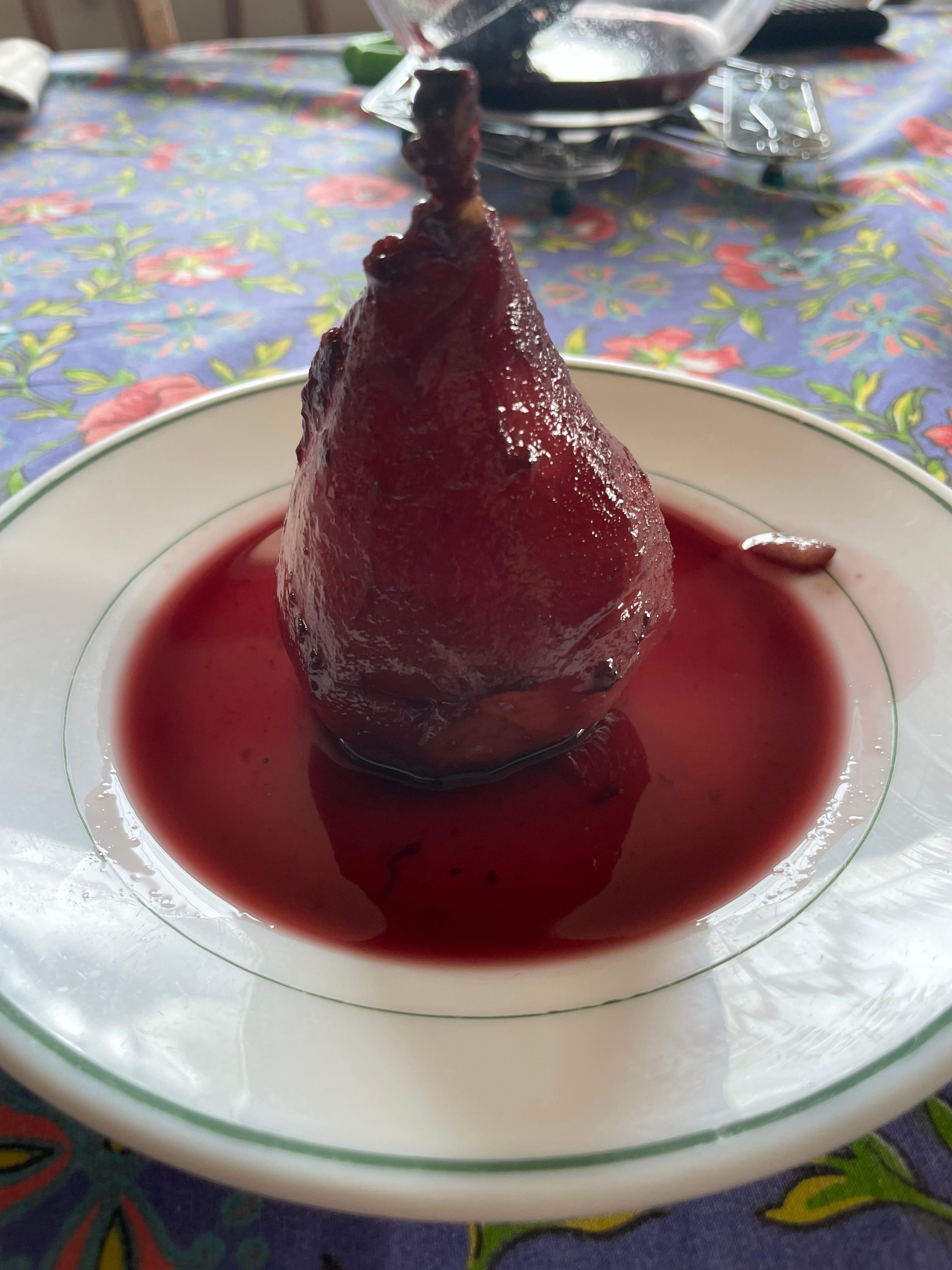 PERAS AL VINO