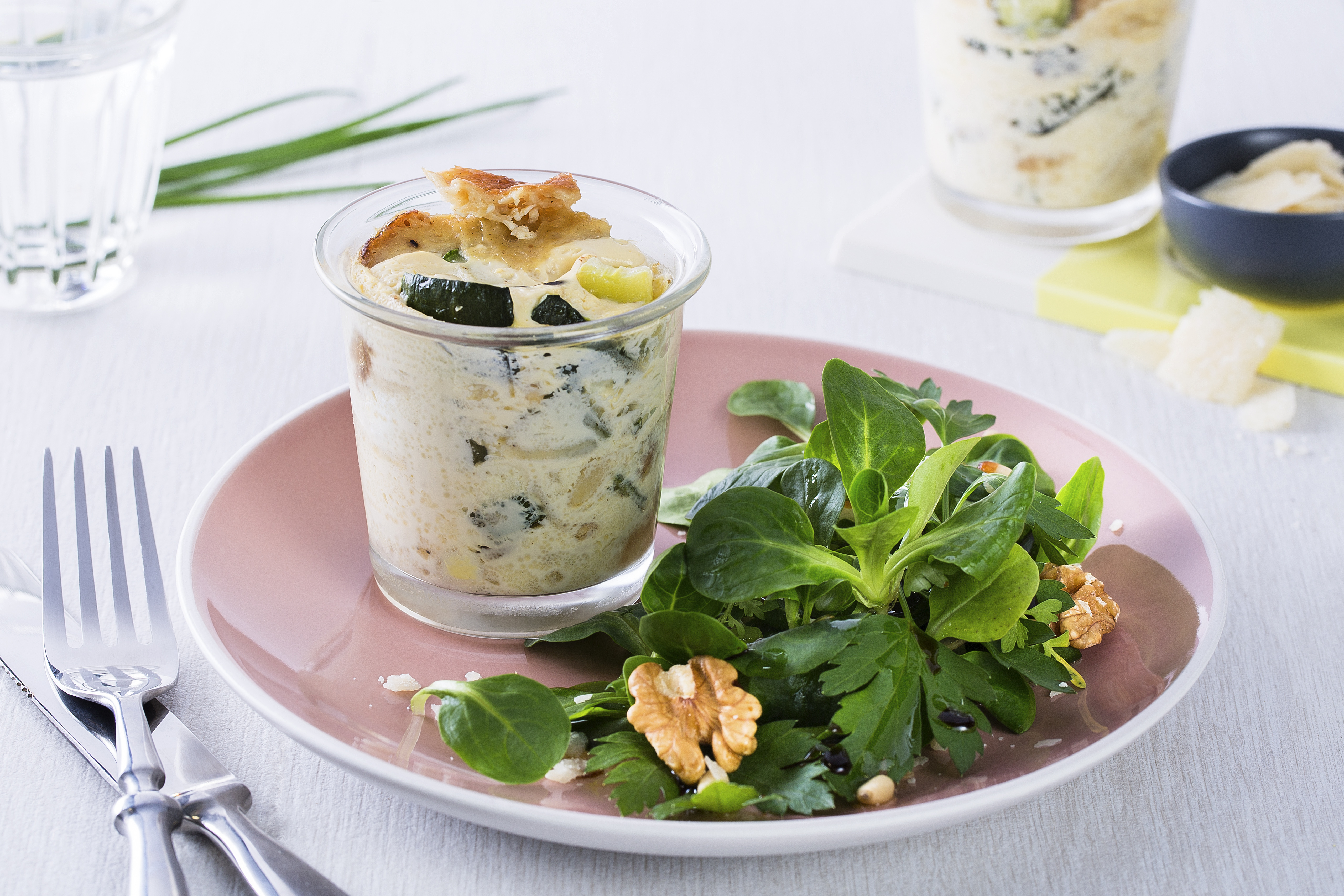 Patê de curgete e parmesão