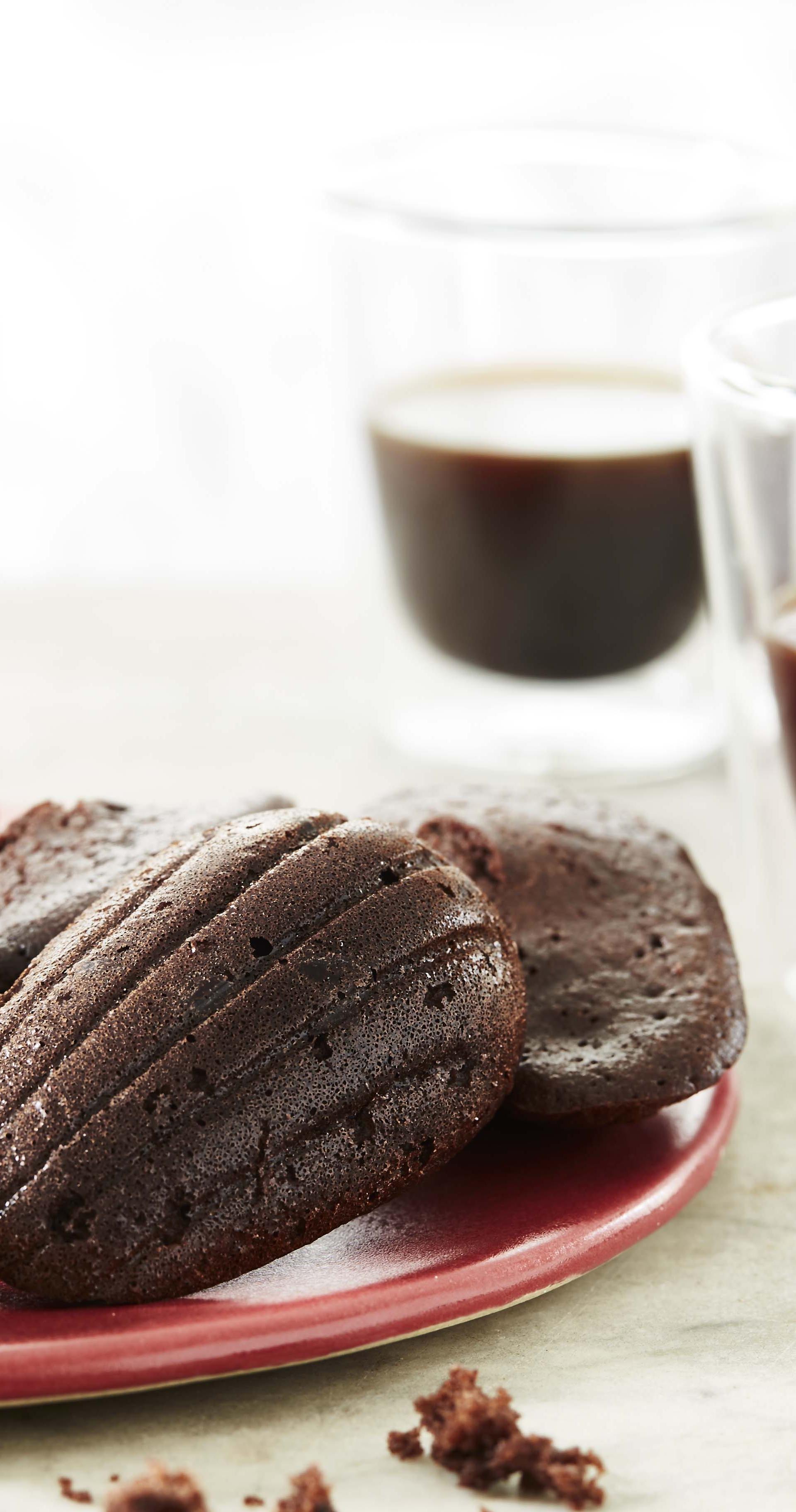 Madeleines au chocolat Recette Cake Factory Tefal