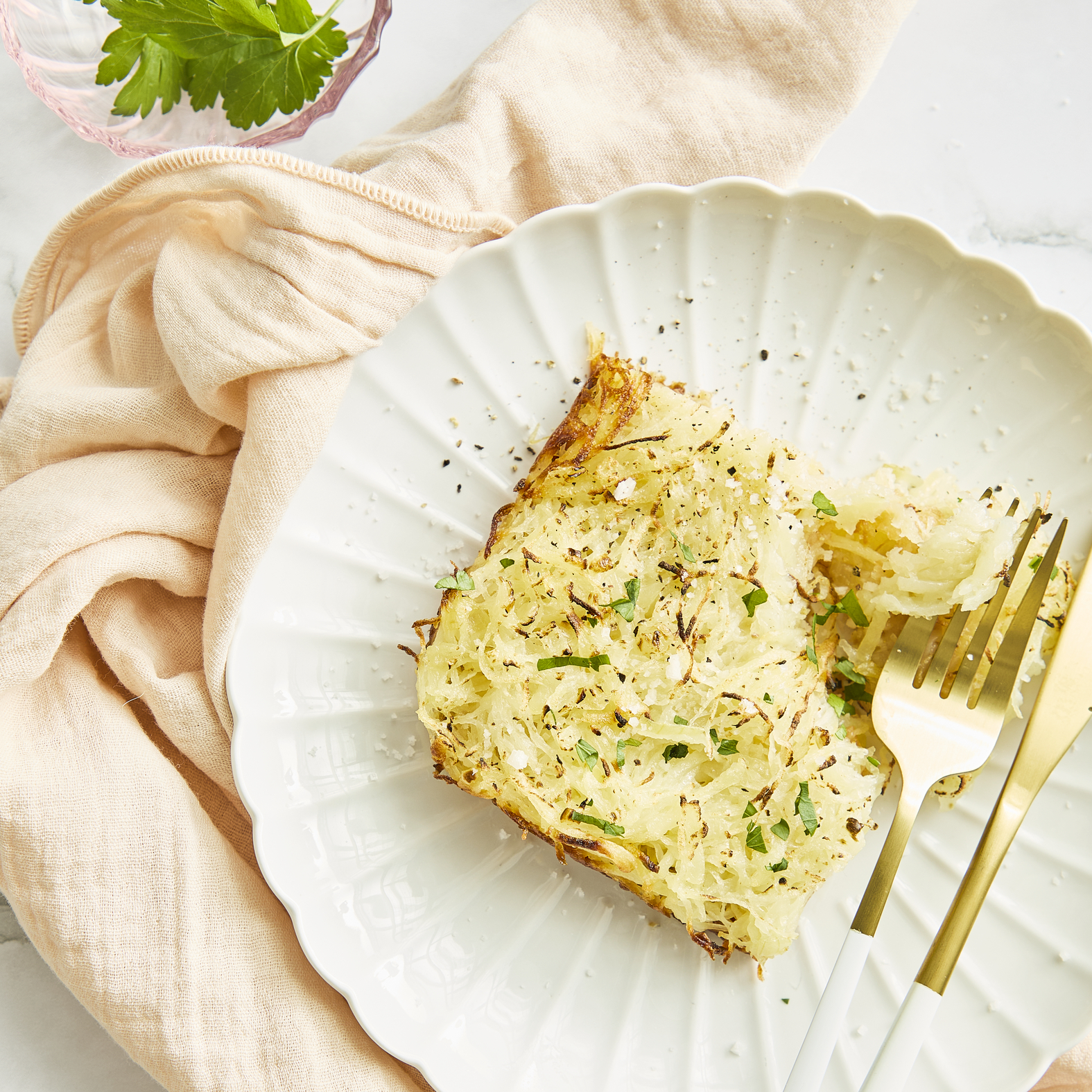 Kugel de patata a la parrilla