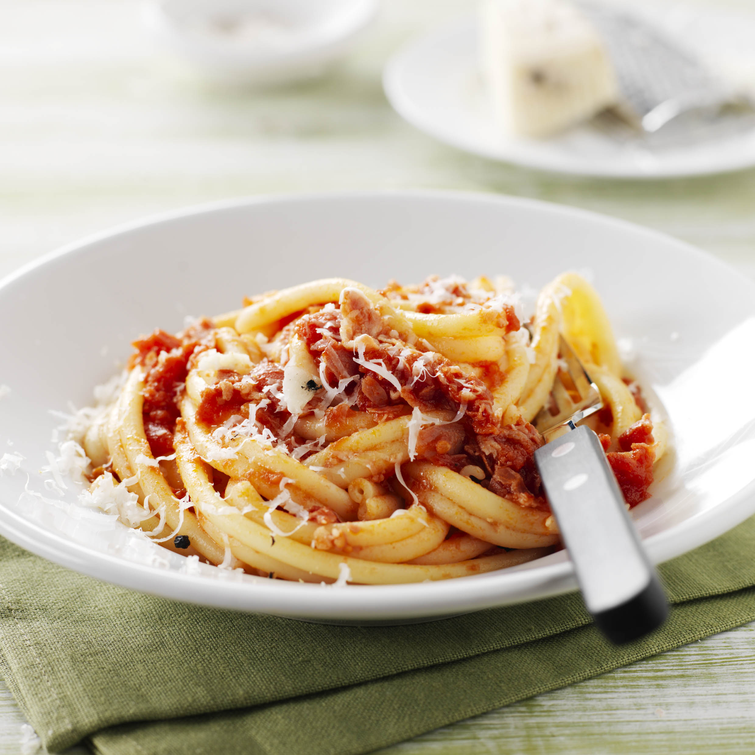 Bucatini all'amatriciana
