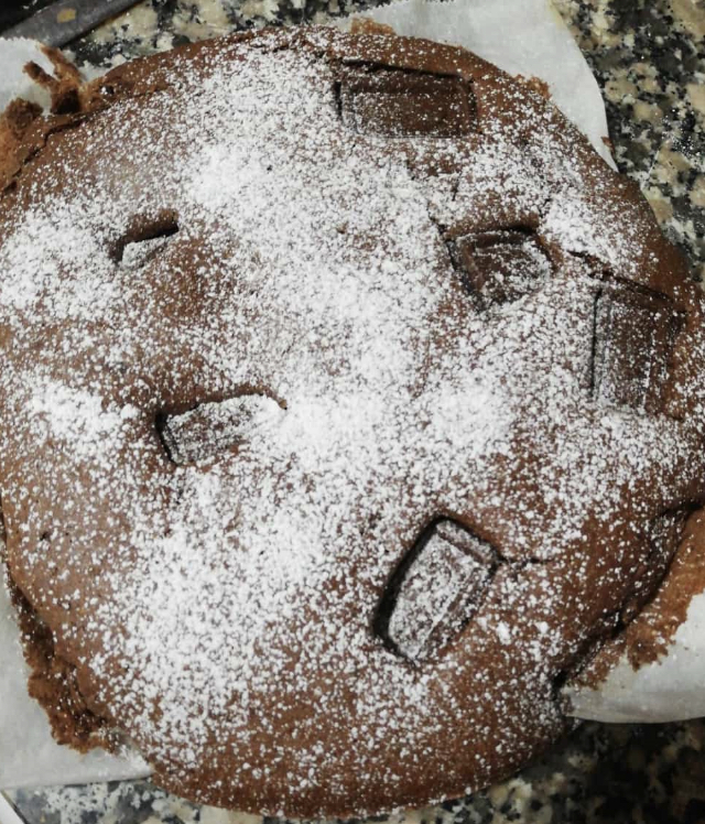 Torta vegana al cioccolato