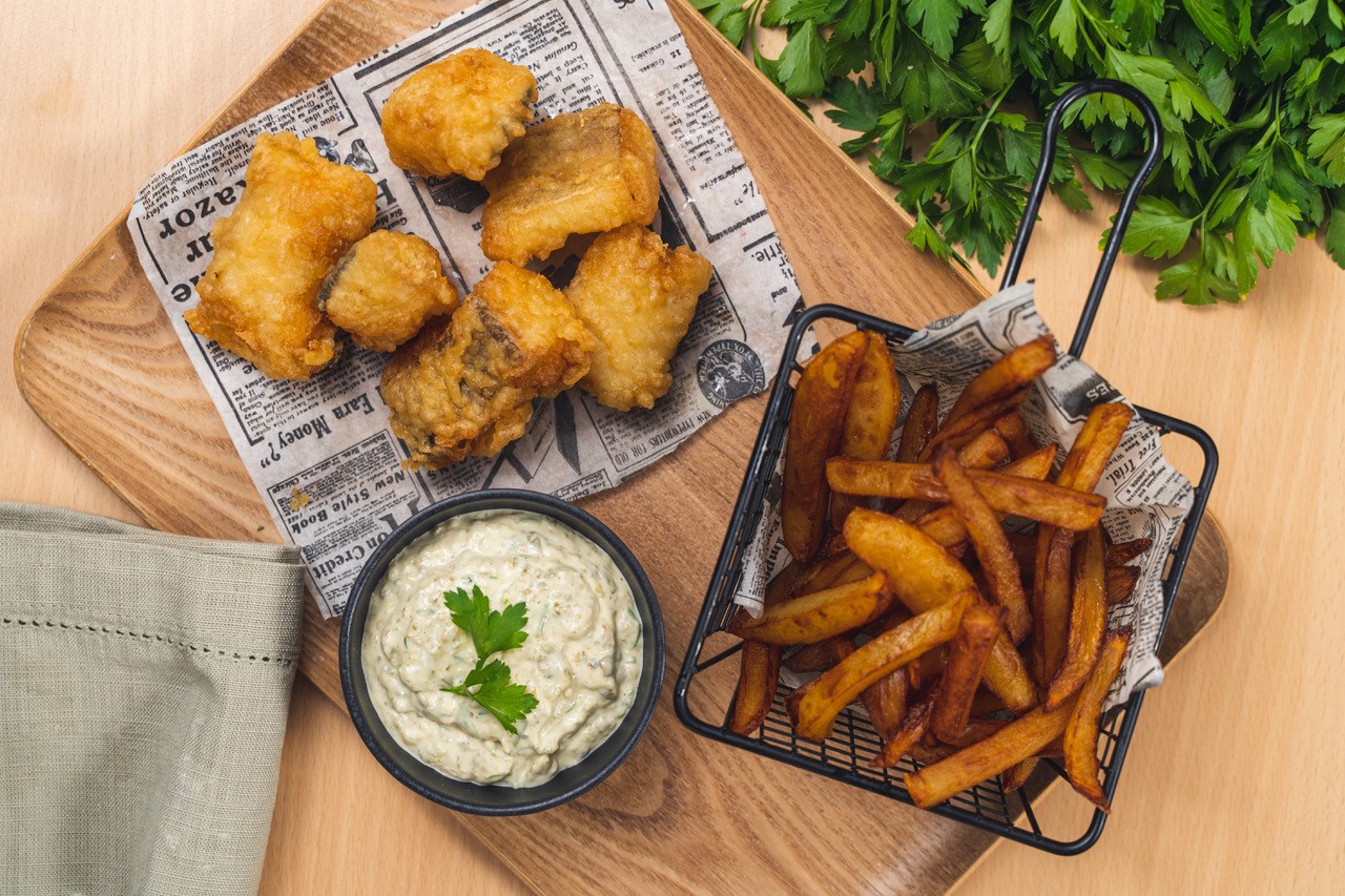 Fish and chips Jordi Cruz