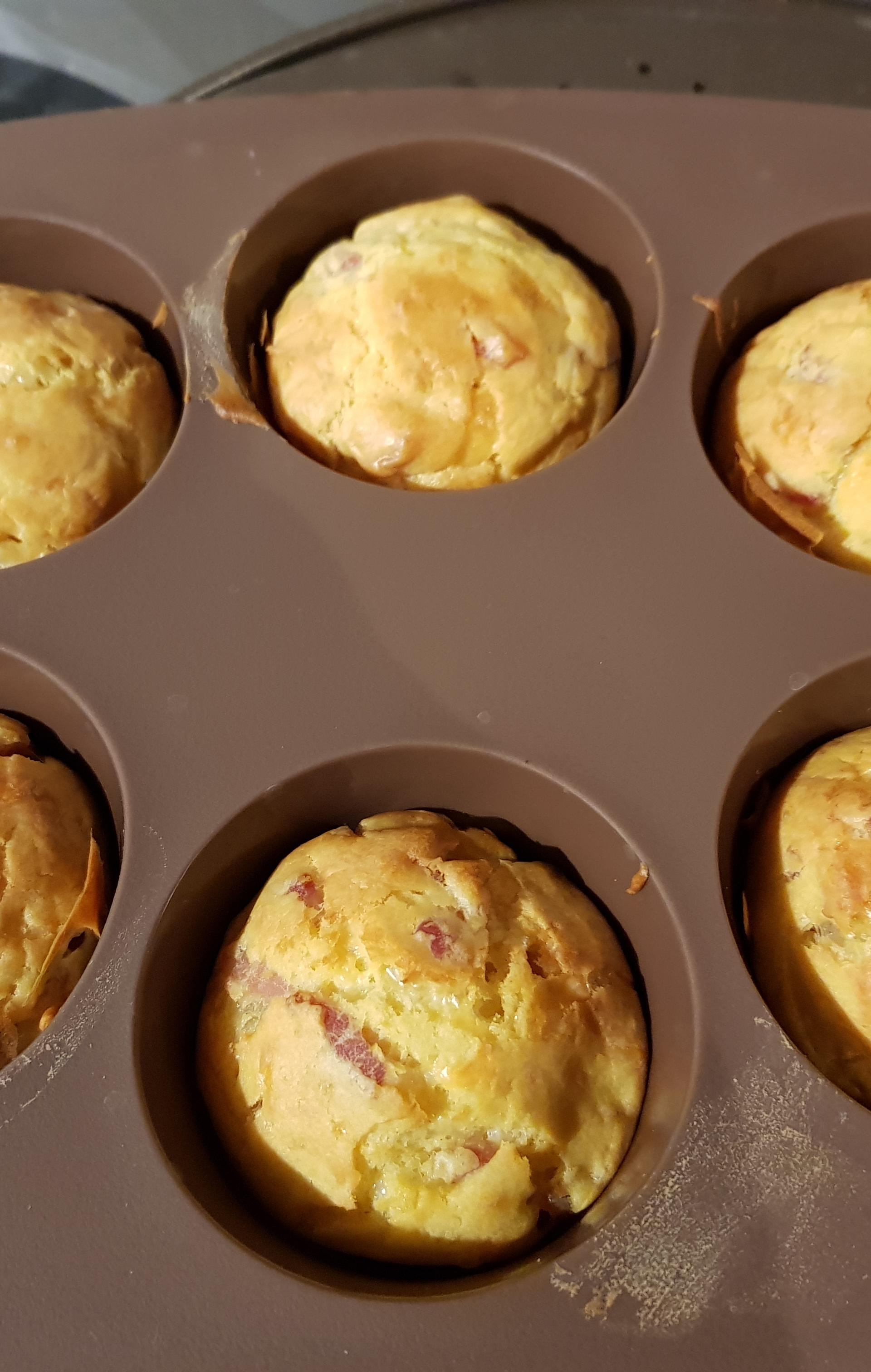 Muffins lardons emmental Recette Cake Factory Tefal