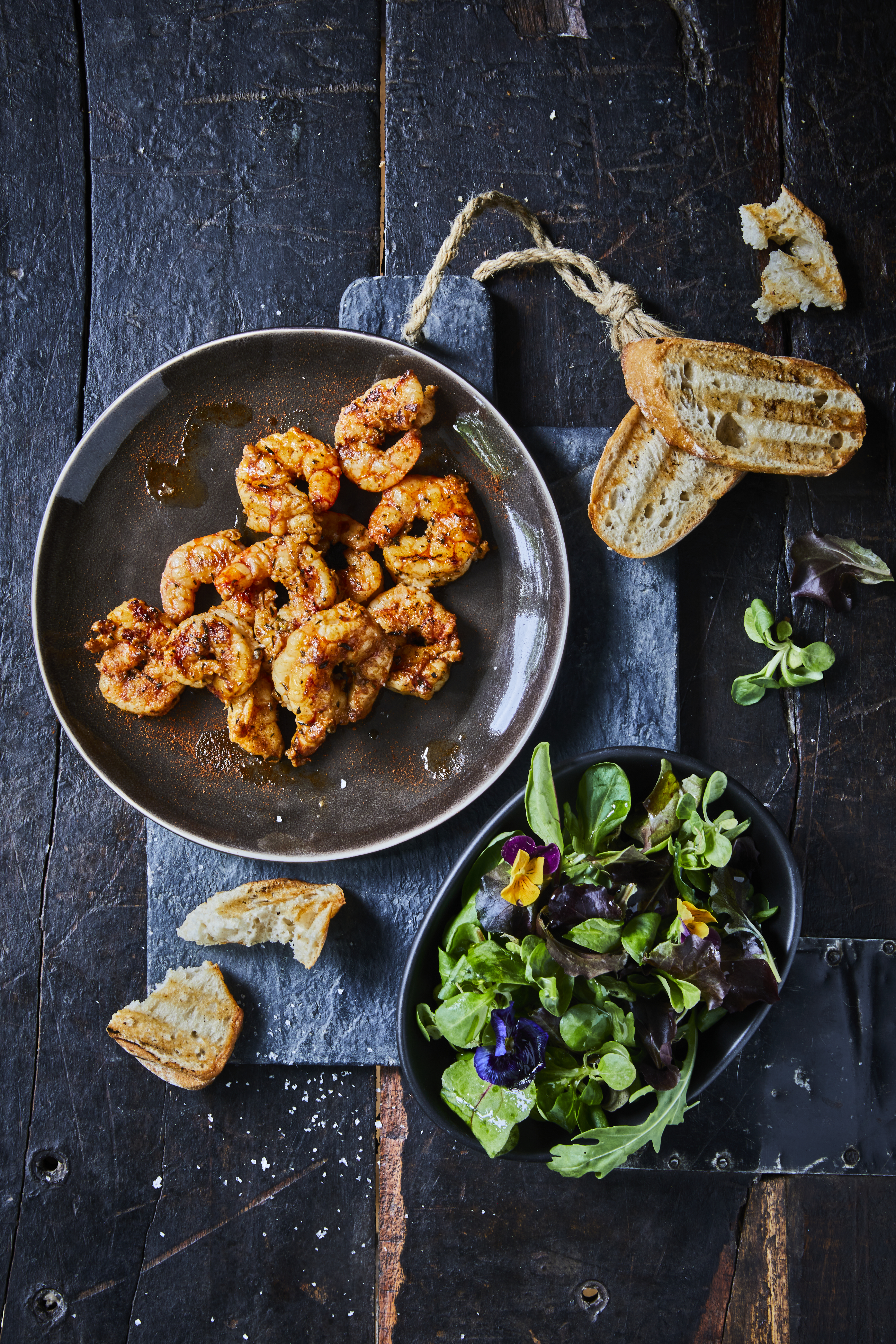 Grilled Shirmps "Cajun-Style"