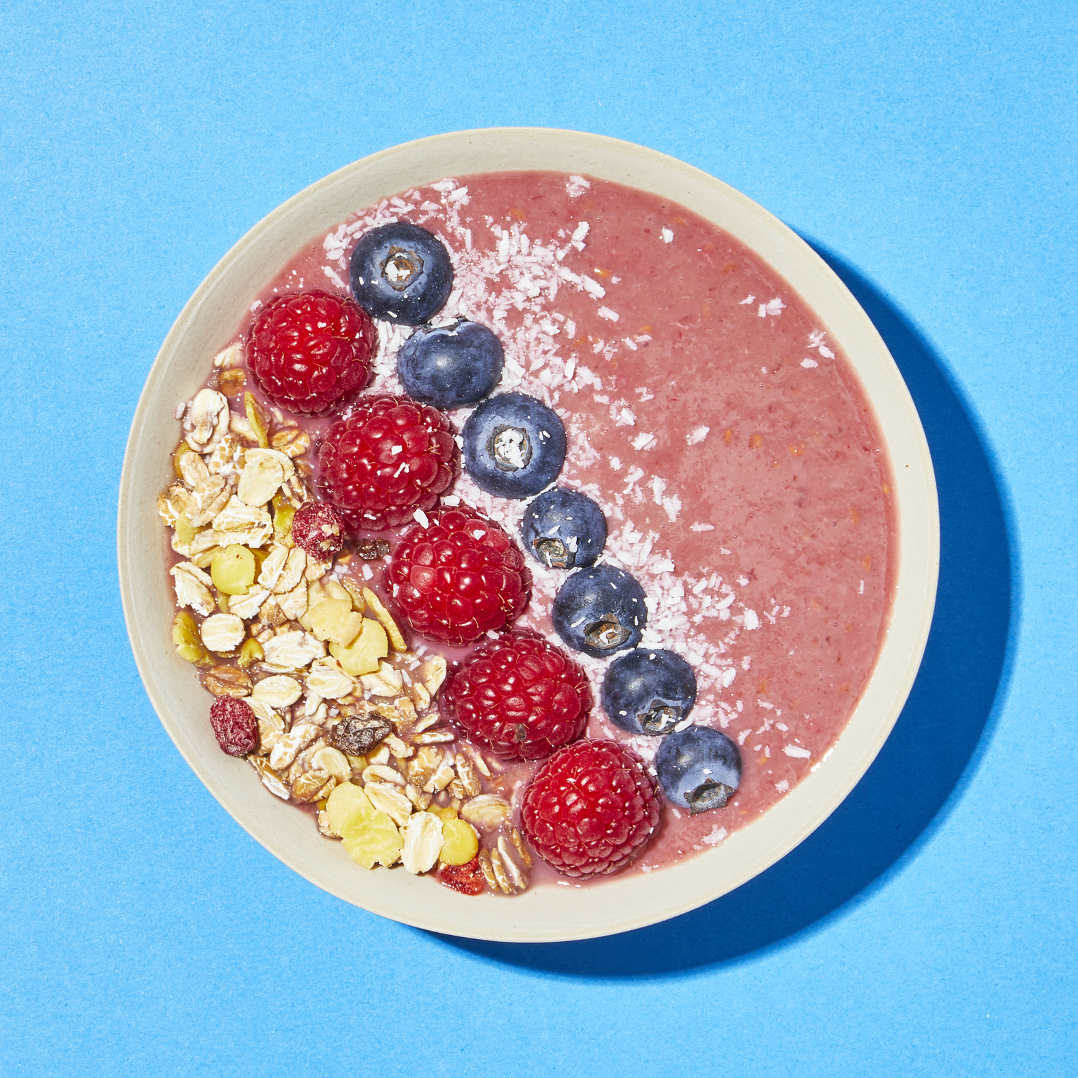Frambozen smoothiebowl