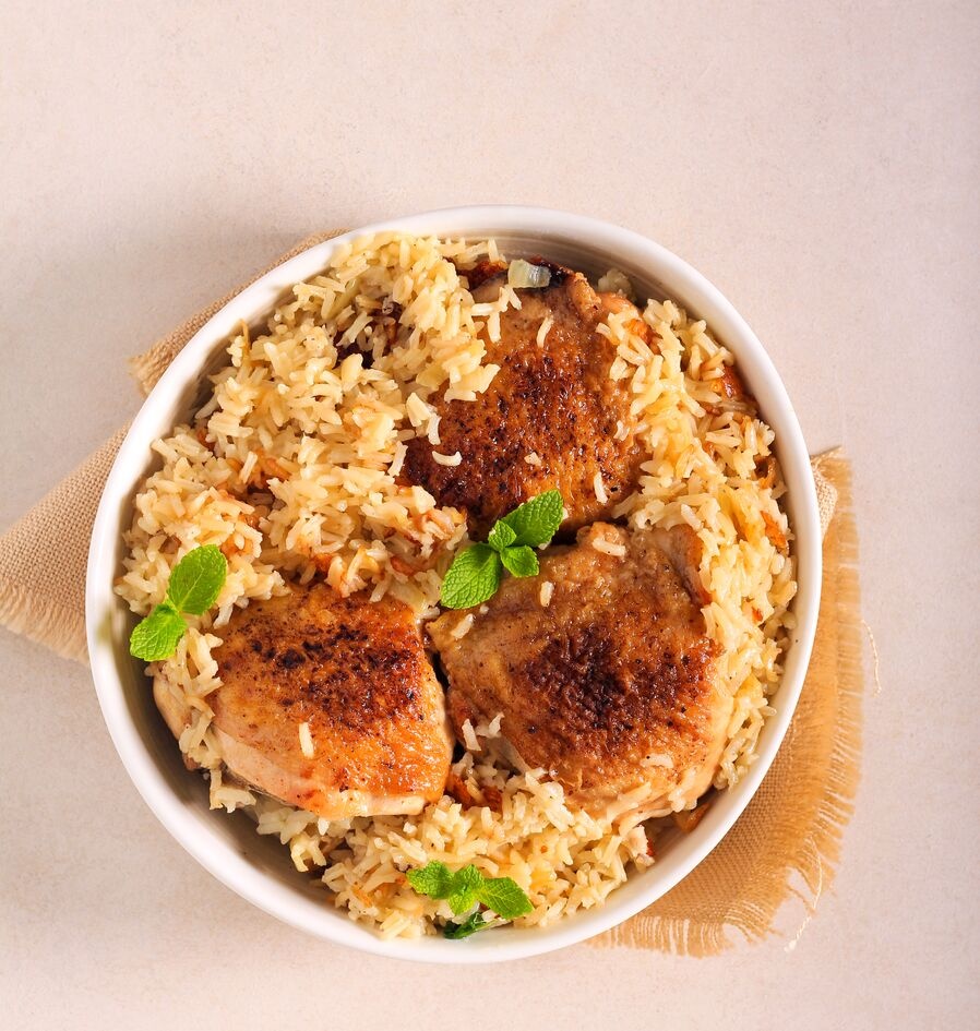 Pollo Piri Piri con Arroz al Estilo Portugués