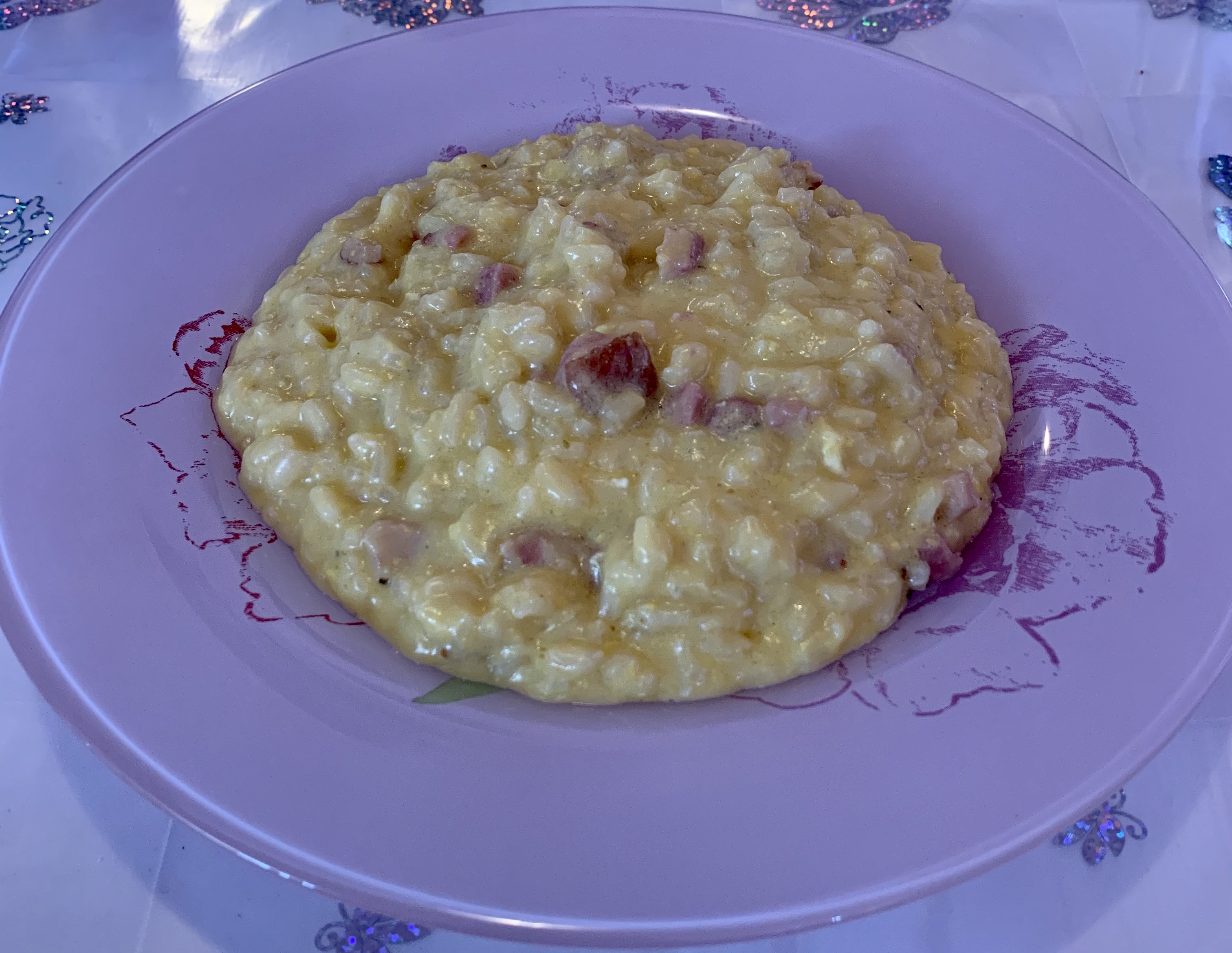 Risotto alla carbonara