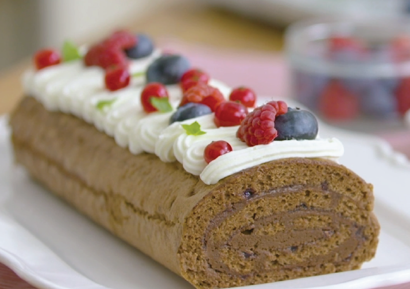 Tronchetto al cioccolato