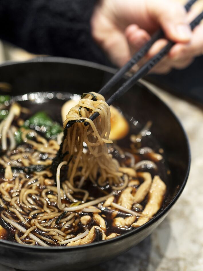 Ramen de setas