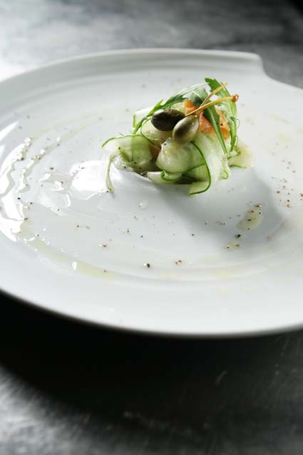 Zucchini mit Joghurt-Sauce